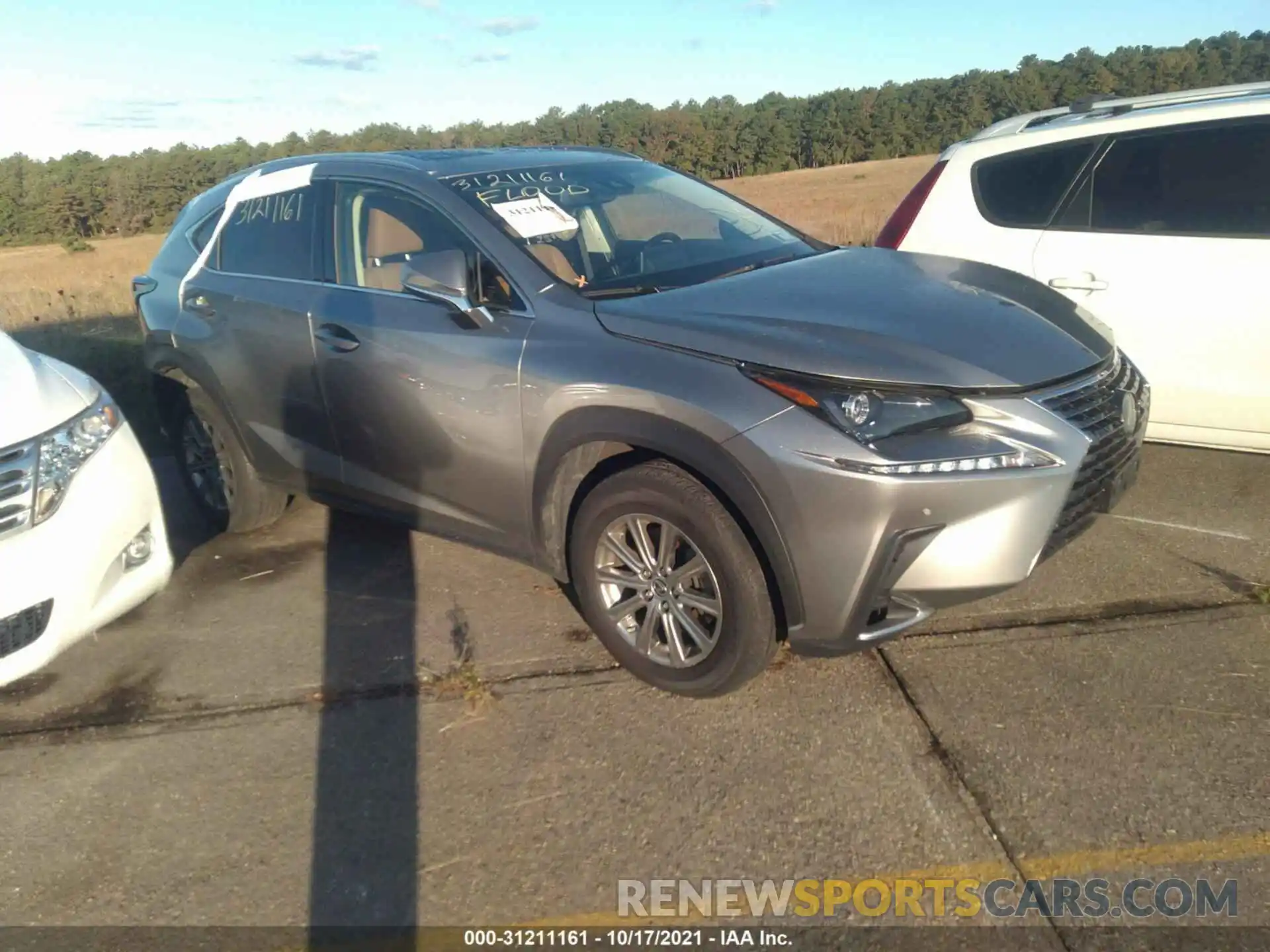 1 Photograph of a damaged car JTJBARBZ9K2214379 LEXUS NX 2019