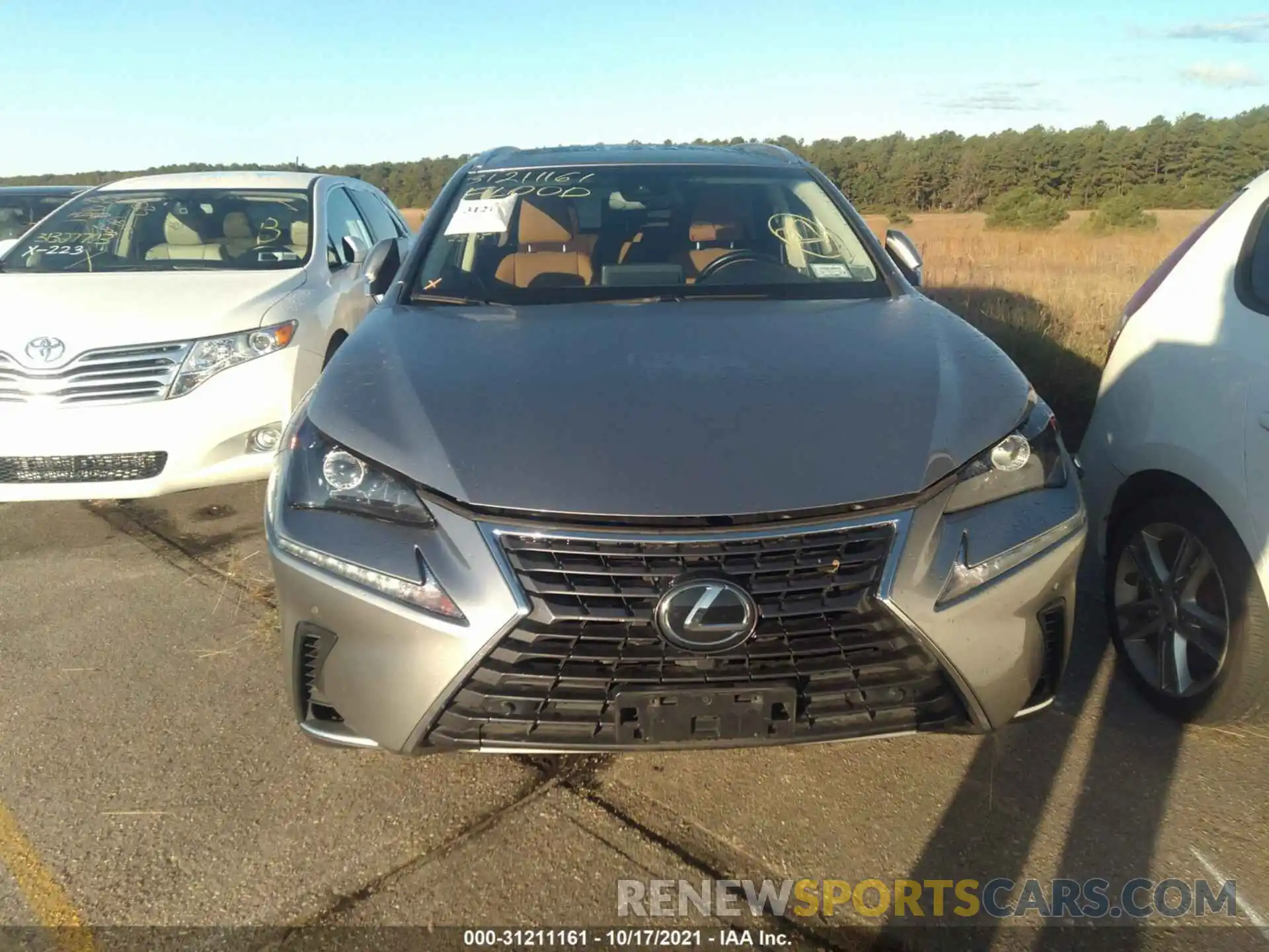 6 Photograph of a damaged car JTJBARBZ9K2214379 LEXUS NX 2019