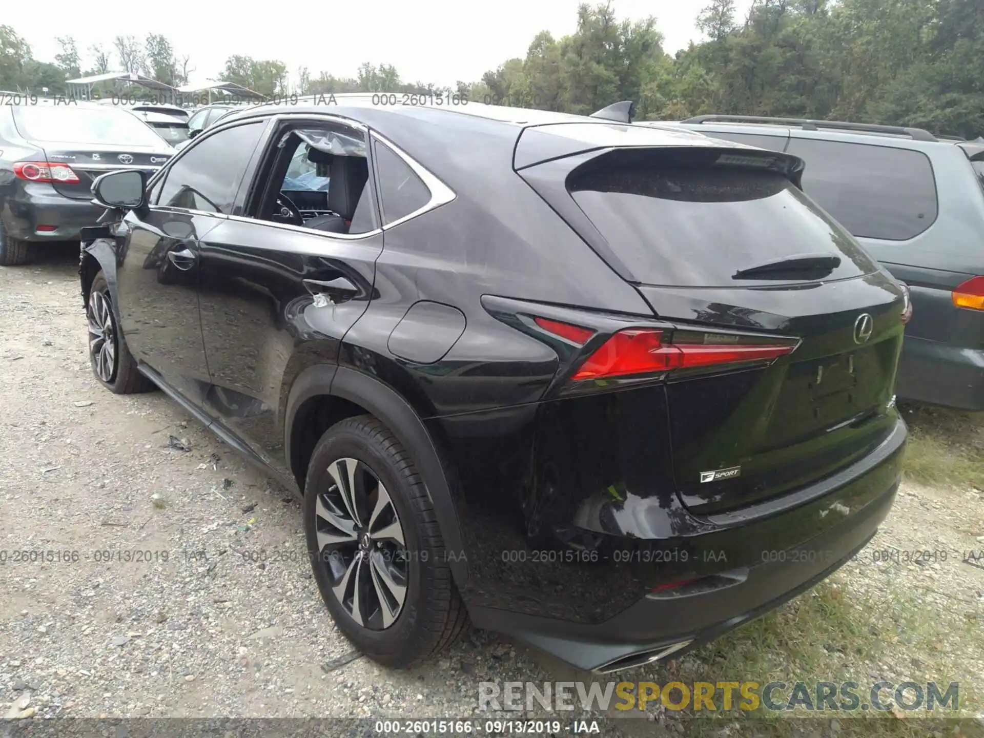 3 Фотография поврежденного автомобиля JTJBARBZ9K2217279 LEXUS NX 2019