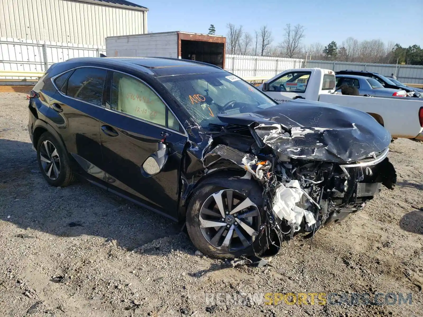 1 Photograph of a damaged car JTJBARBZXK2179786 LEXUS NX 2019