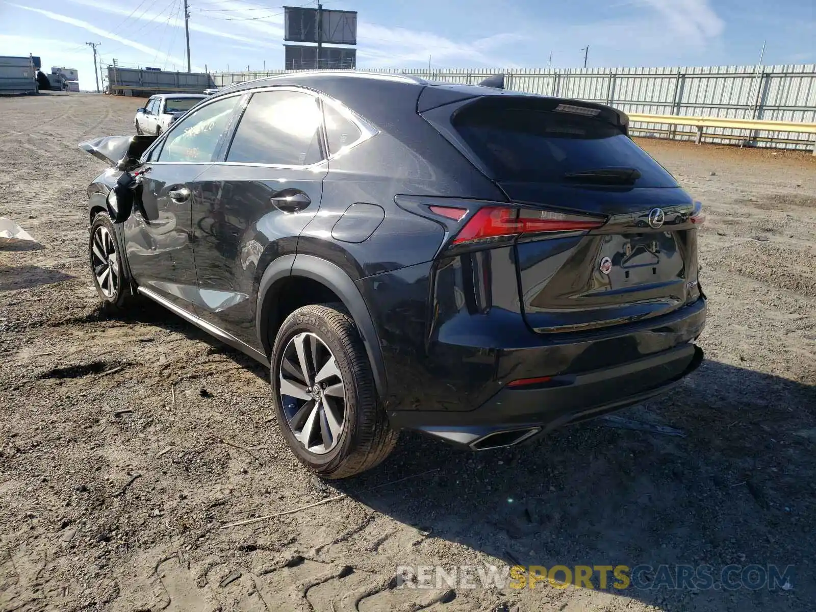 3 Фотография поврежденного автомобиля JTJBARBZXK2179786 LEXUS NX 2019