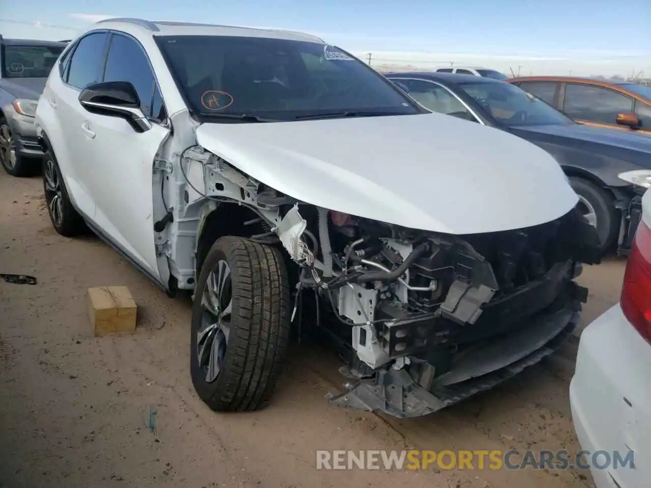 1 Photograph of a damaged car JTJBARBZXK2181232 LEXUS NX 2019