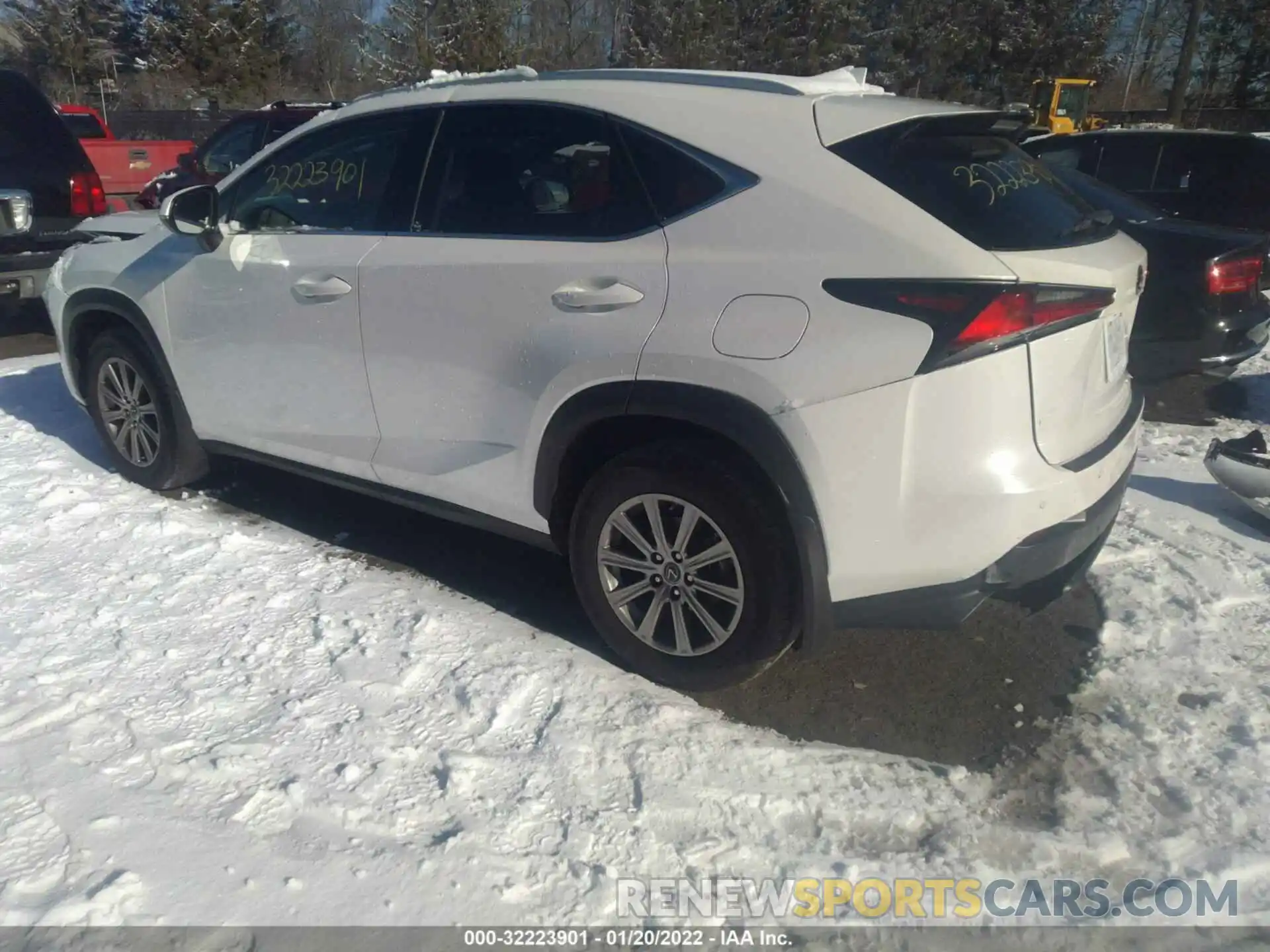 3 Фотография поврежденного автомобиля JTJBARBZXK2181411 LEXUS NX 2019