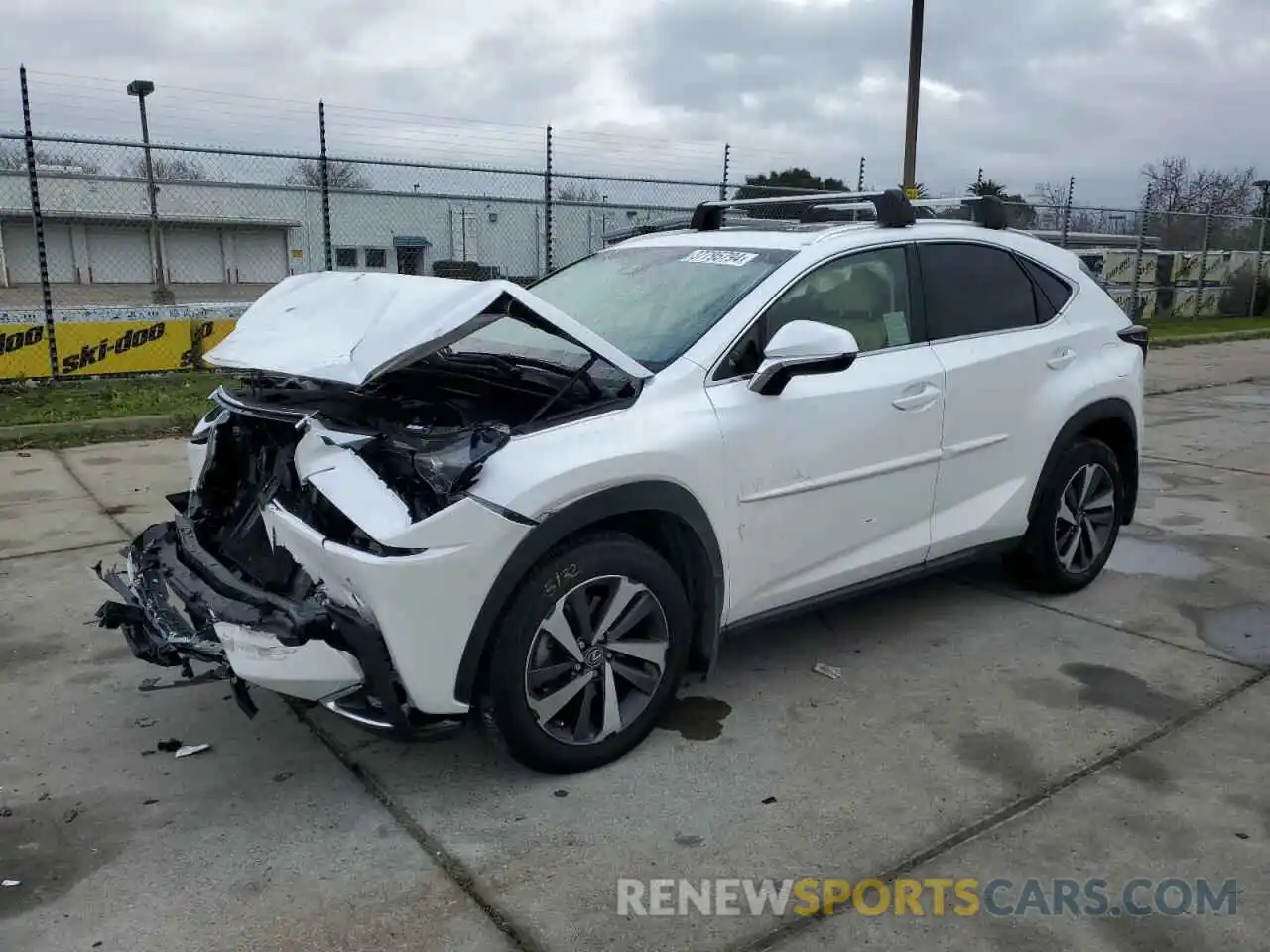 1 Photograph of a damaged car JTJBARBZXK2181537 LEXUS NX 2019