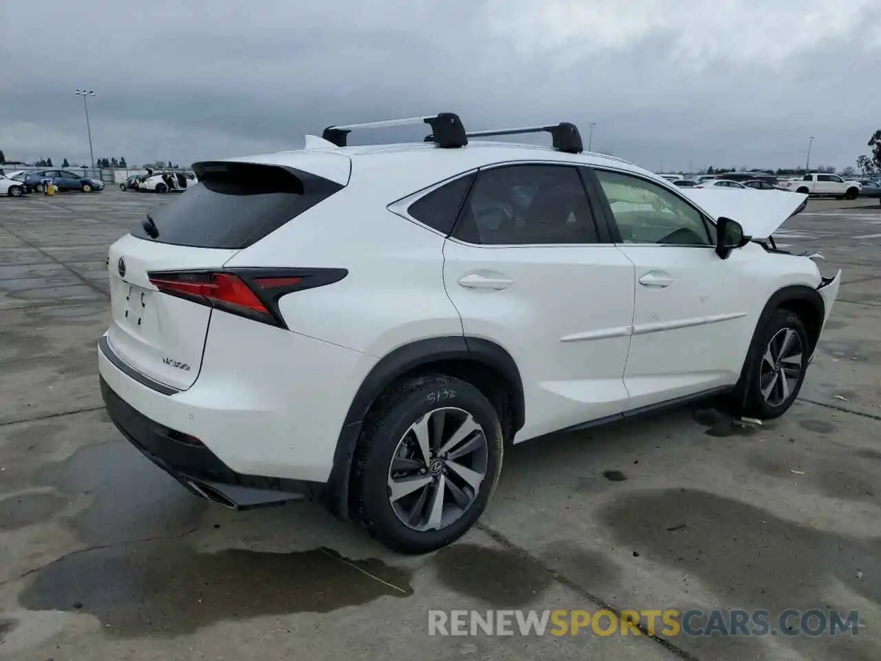 3 Фотография поврежденного автомобиля JTJBARBZXK2181537 LEXUS NX 2019