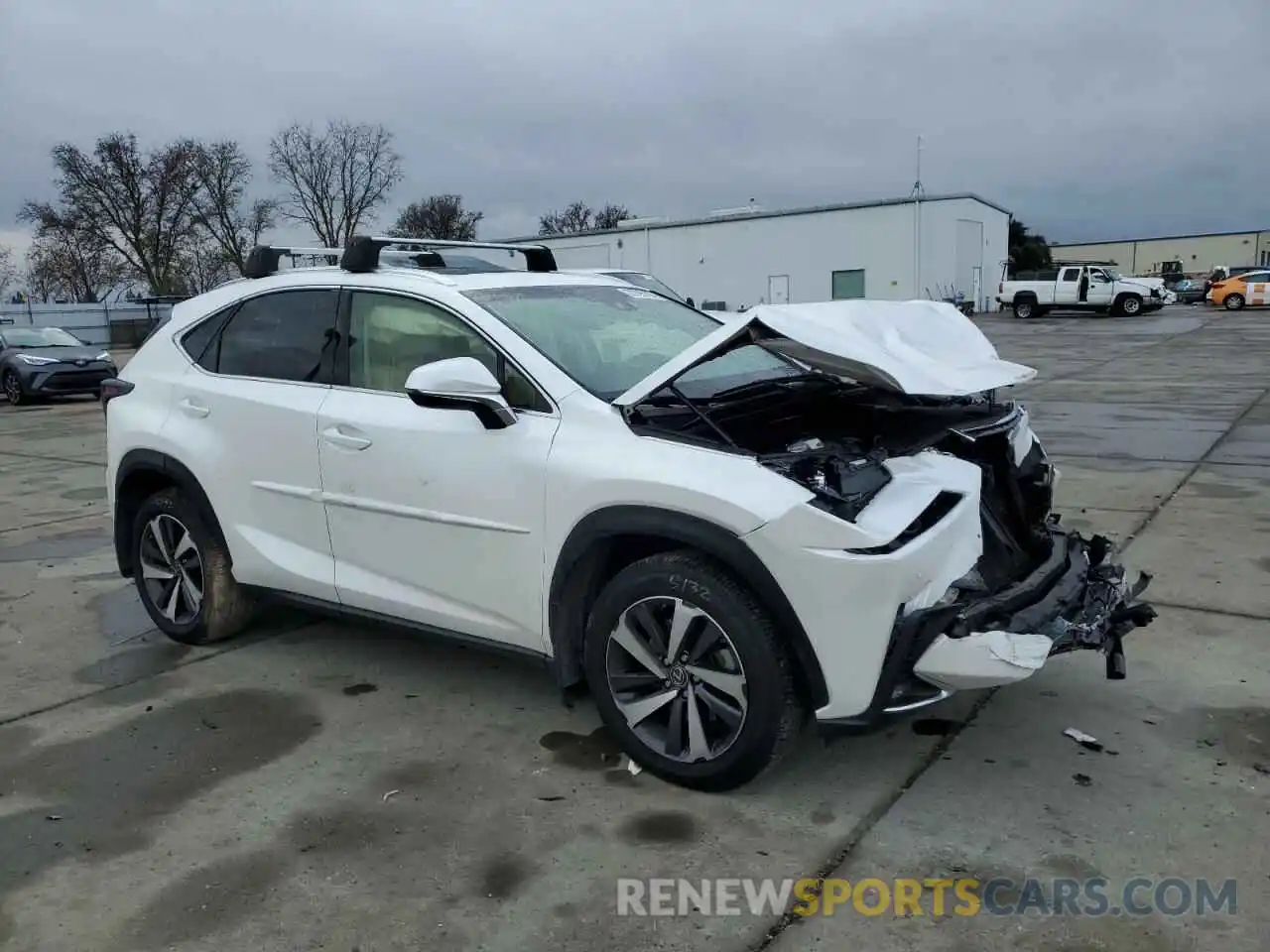 4 Photograph of a damaged car JTJBARBZXK2181537 LEXUS NX 2019