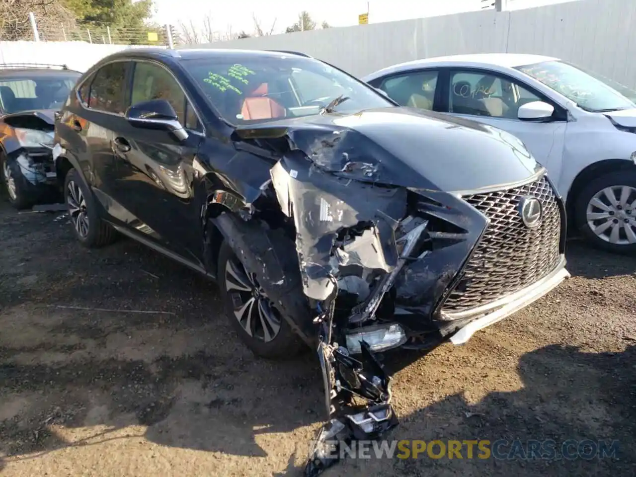 1 Photograph of a damaged car JTJBARBZXK2184566 LEXUS NX 2019