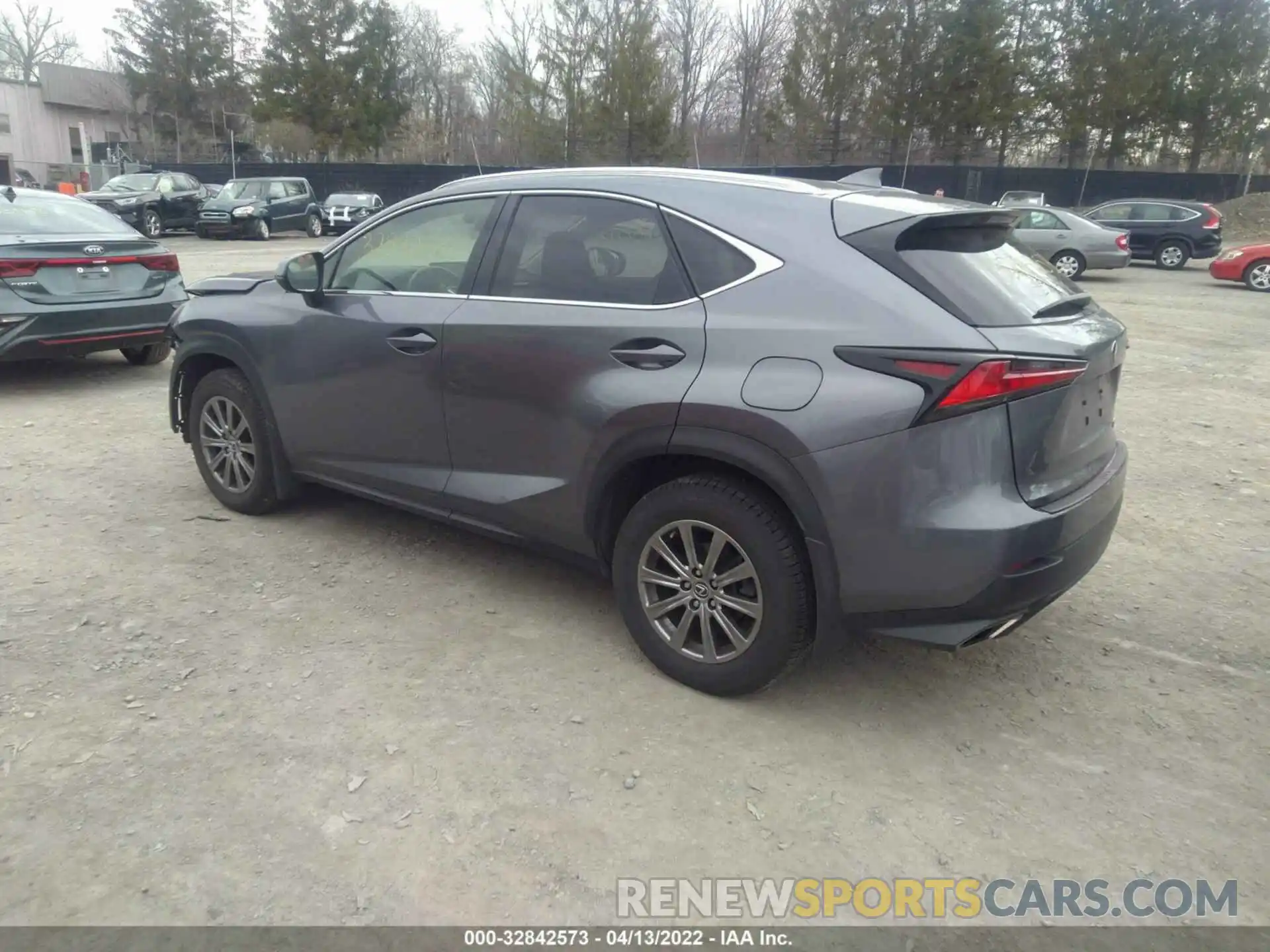 3 Фотография поврежденного автомобиля JTJBARBZXK2184700 LEXUS NX 2019