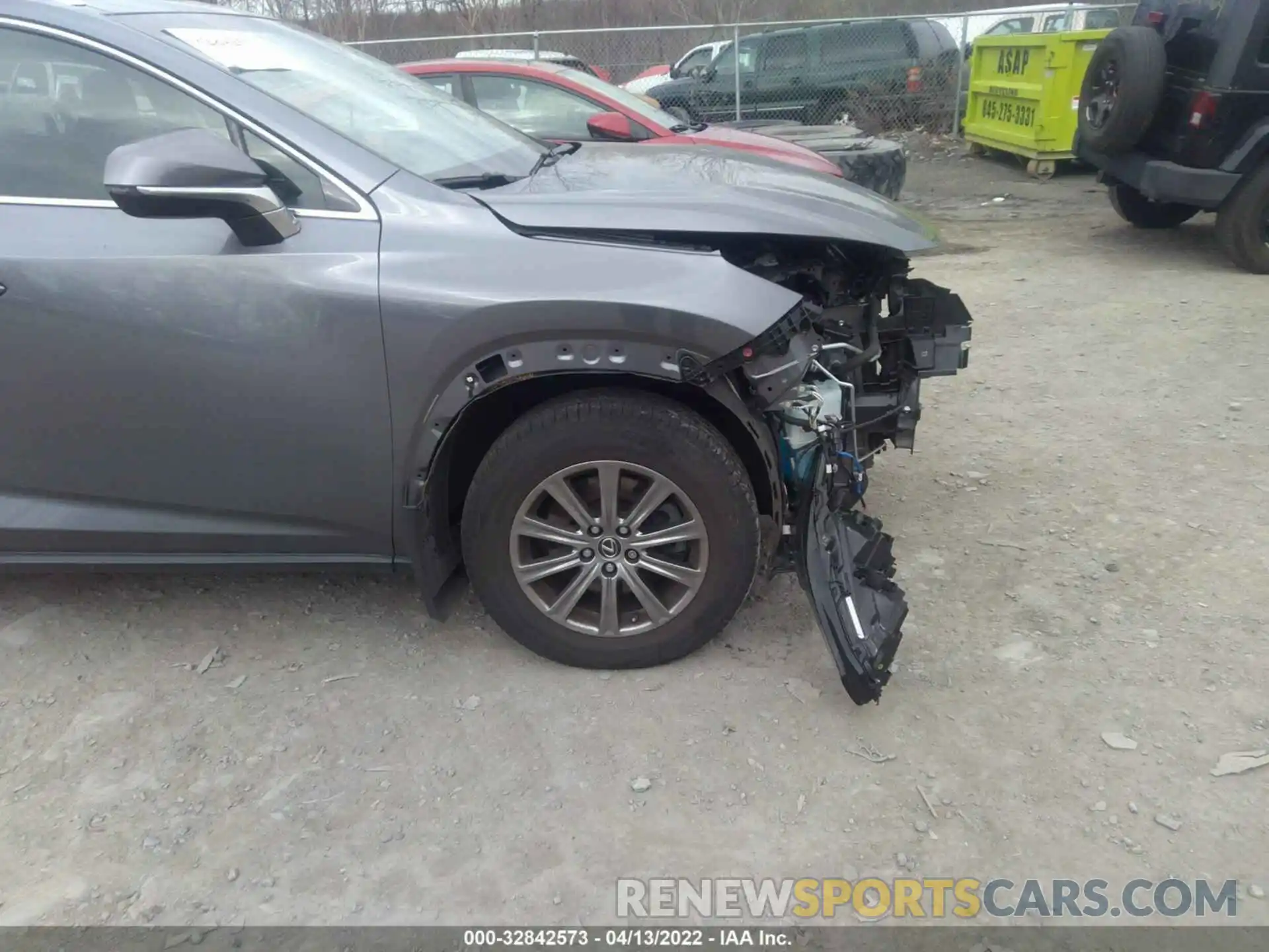 6 Фотография поврежденного автомобиля JTJBARBZXK2184700 LEXUS NX 2019