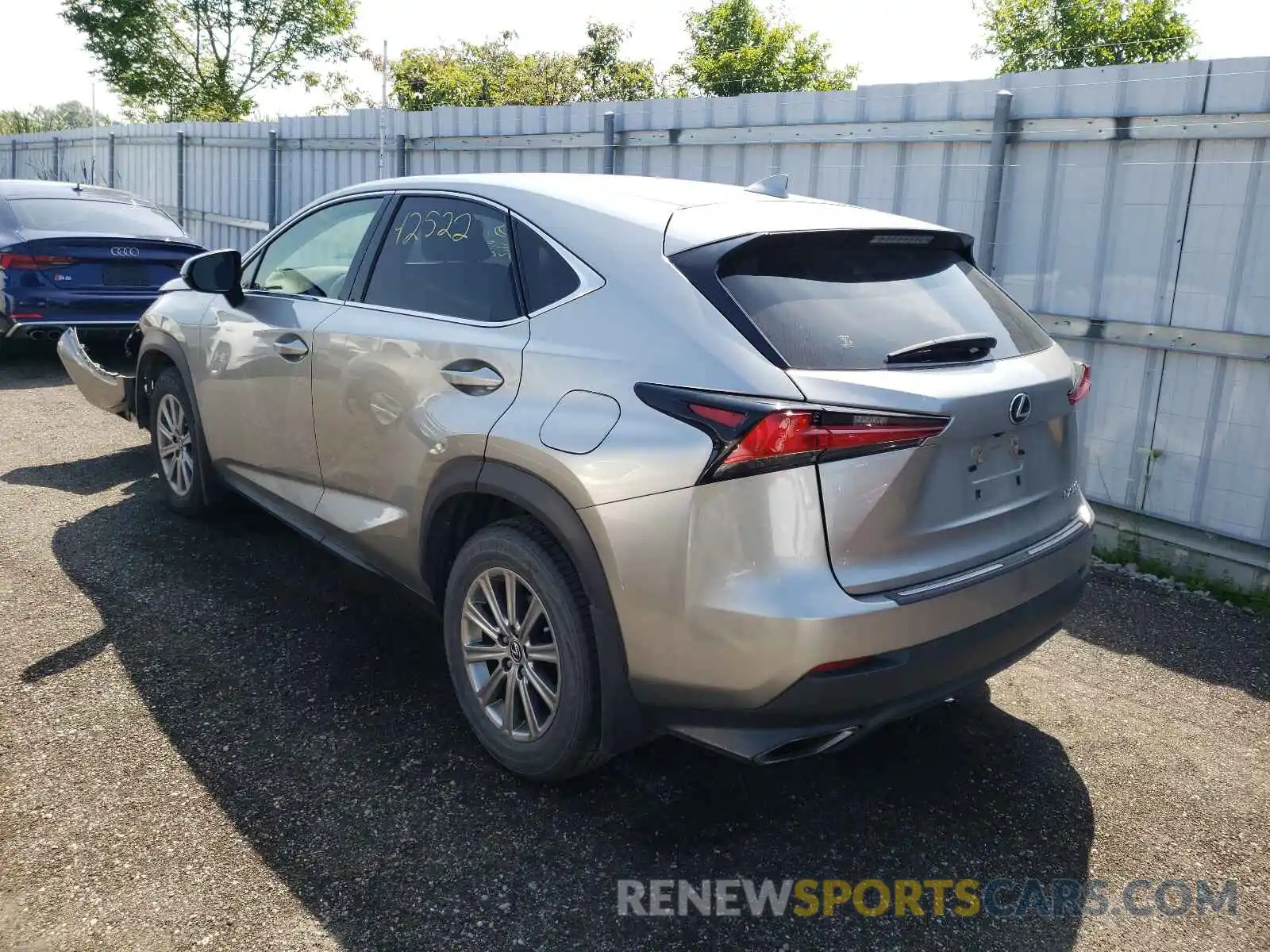 3 Фотография поврежденного автомобиля JTJBARBZXK2188813 LEXUS NX 2019