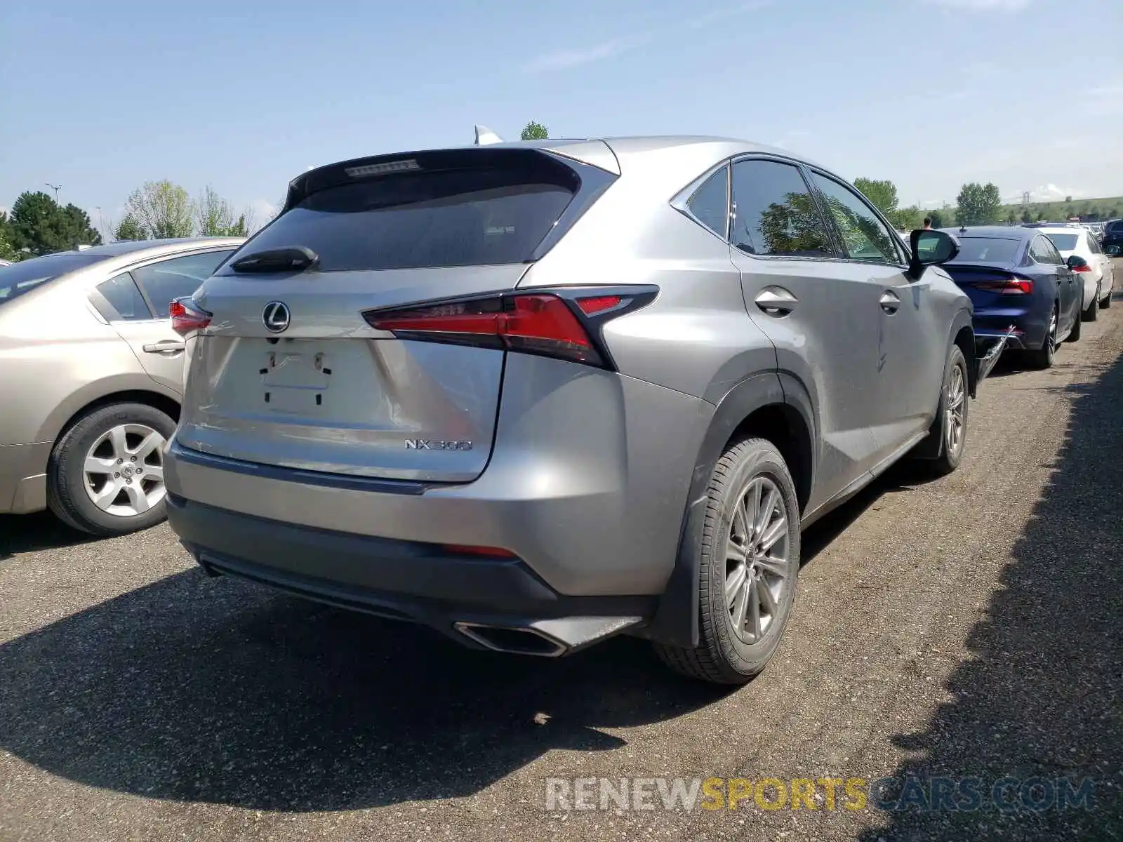 4 Фотография поврежденного автомобиля JTJBARBZXK2188813 LEXUS NX 2019