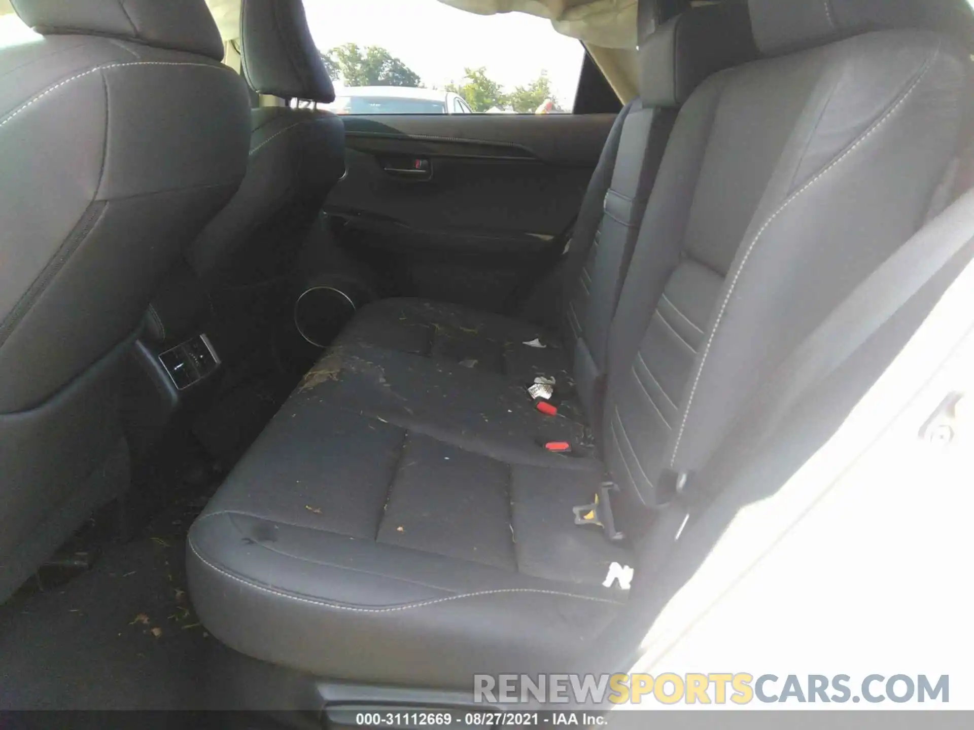 8 Photograph of a damaged car JTJBARBZXK2188892 LEXUS NX 2019