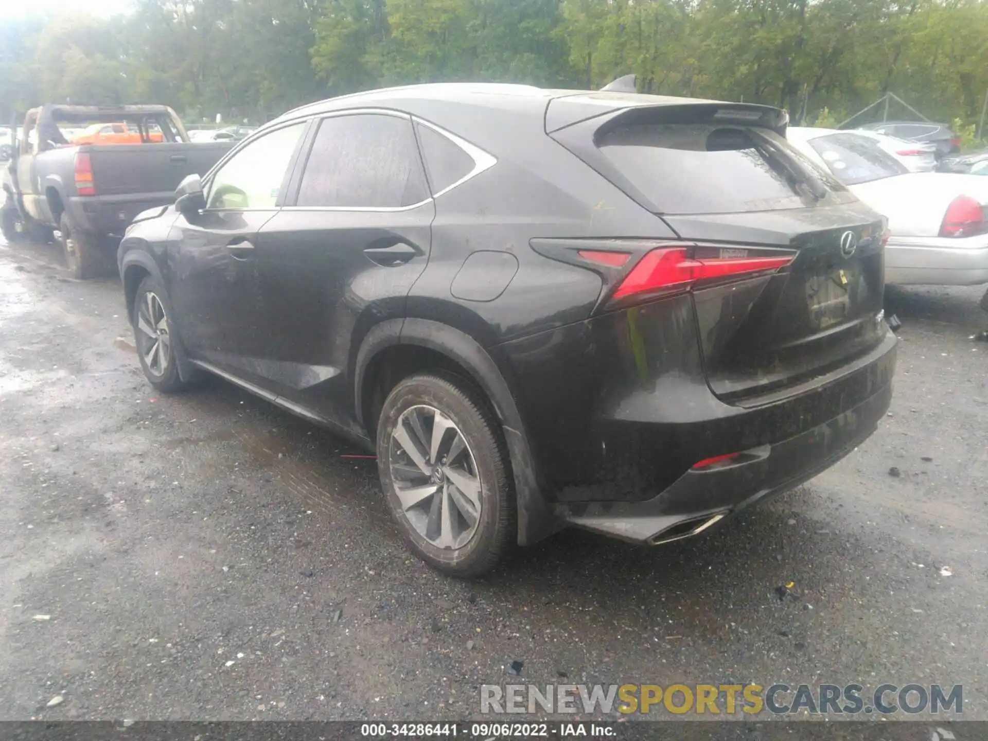 3 Фотография поврежденного автомобиля JTJBARBZXK2189718 LEXUS NX 2019