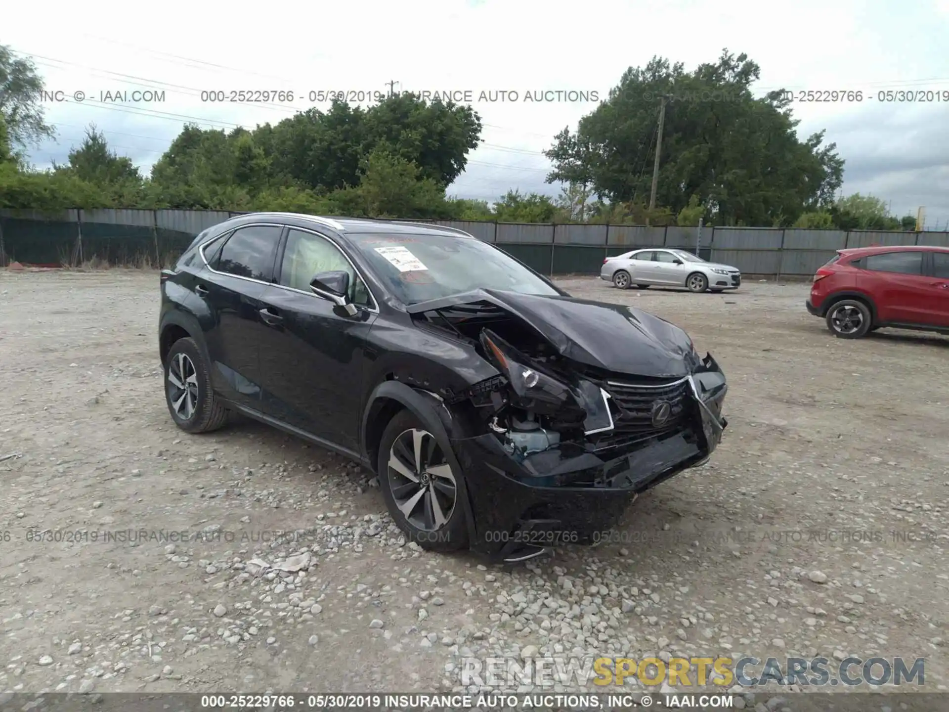 1 Photograph of a damaged car JTJBARBZXK2190626 LEXUS NX 2019