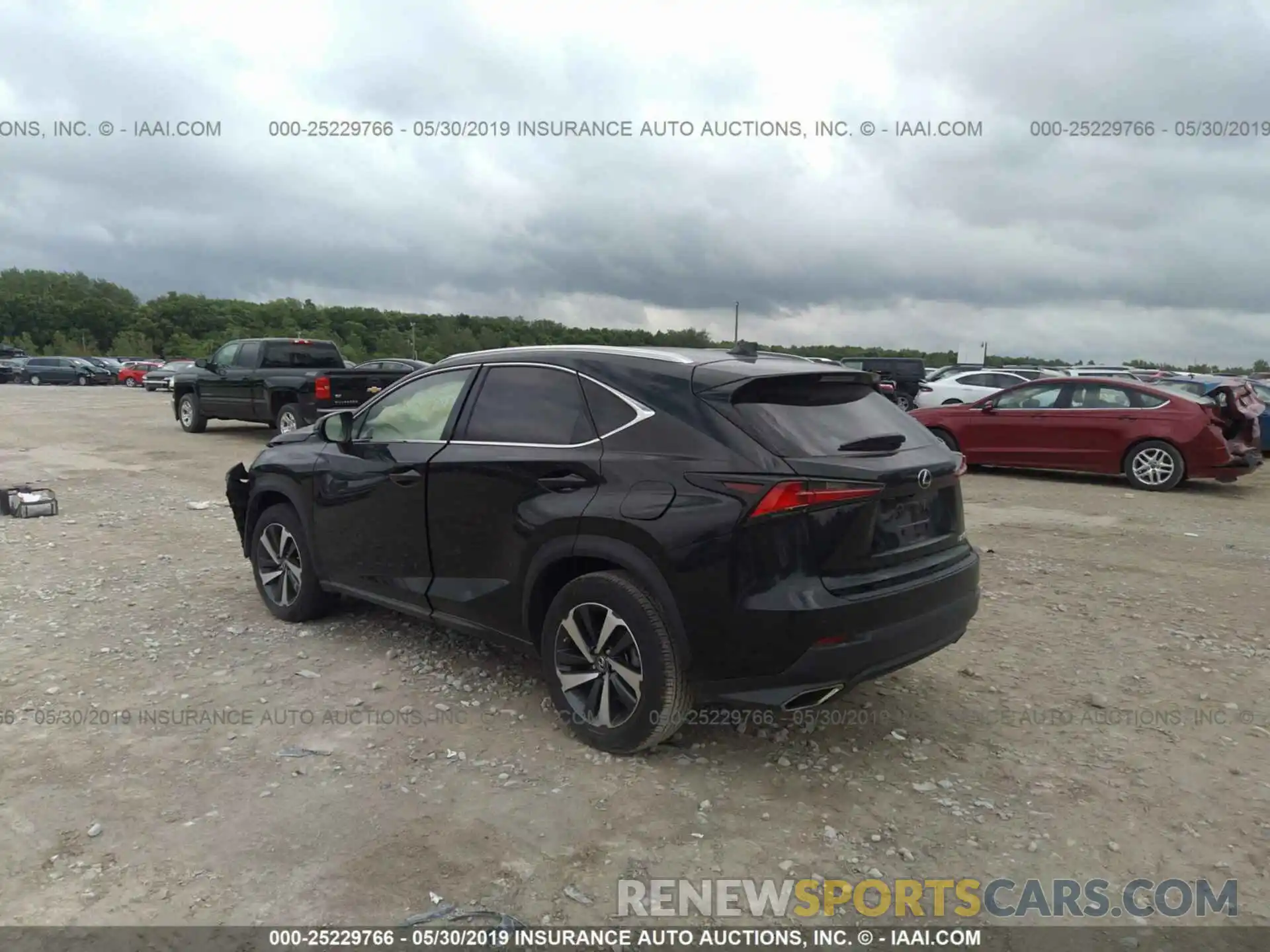 3 Фотография поврежденного автомобиля JTJBARBZXK2190626 LEXUS NX 2019