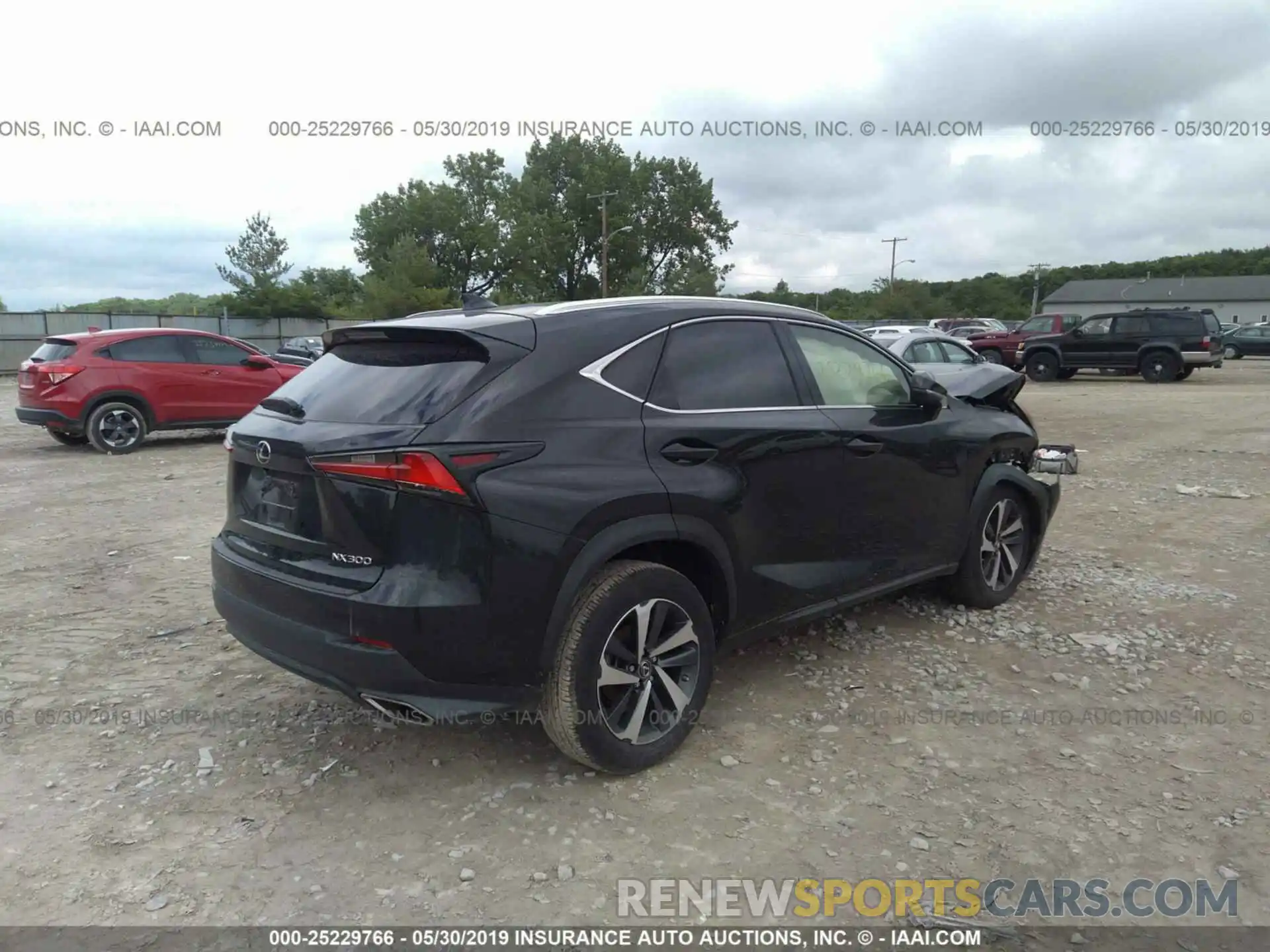 4 Фотография поврежденного автомобиля JTJBARBZXK2190626 LEXUS NX 2019