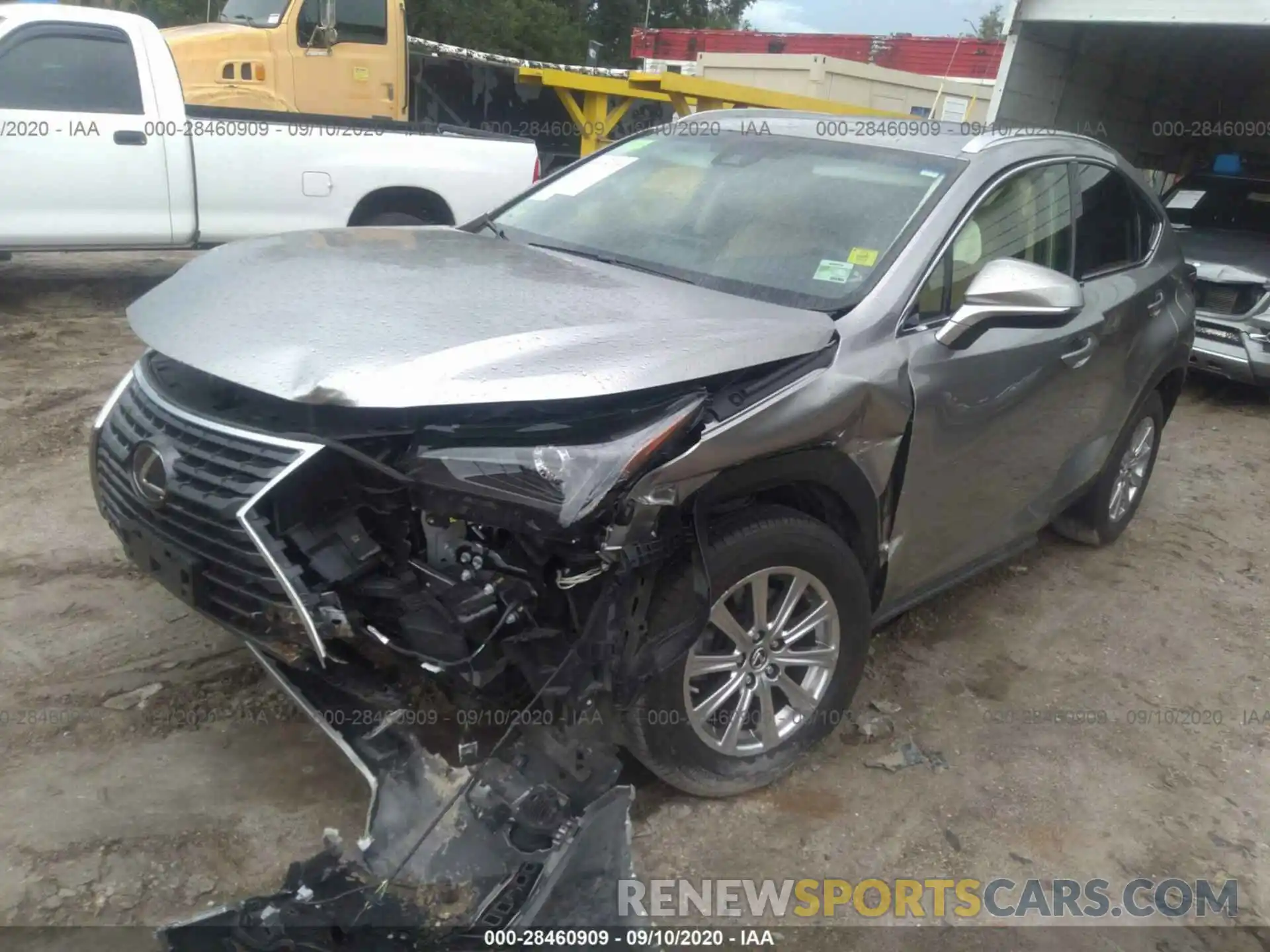 2 Фотография поврежденного автомобиля JTJBARBZXK2191839 LEXUS NX 2019