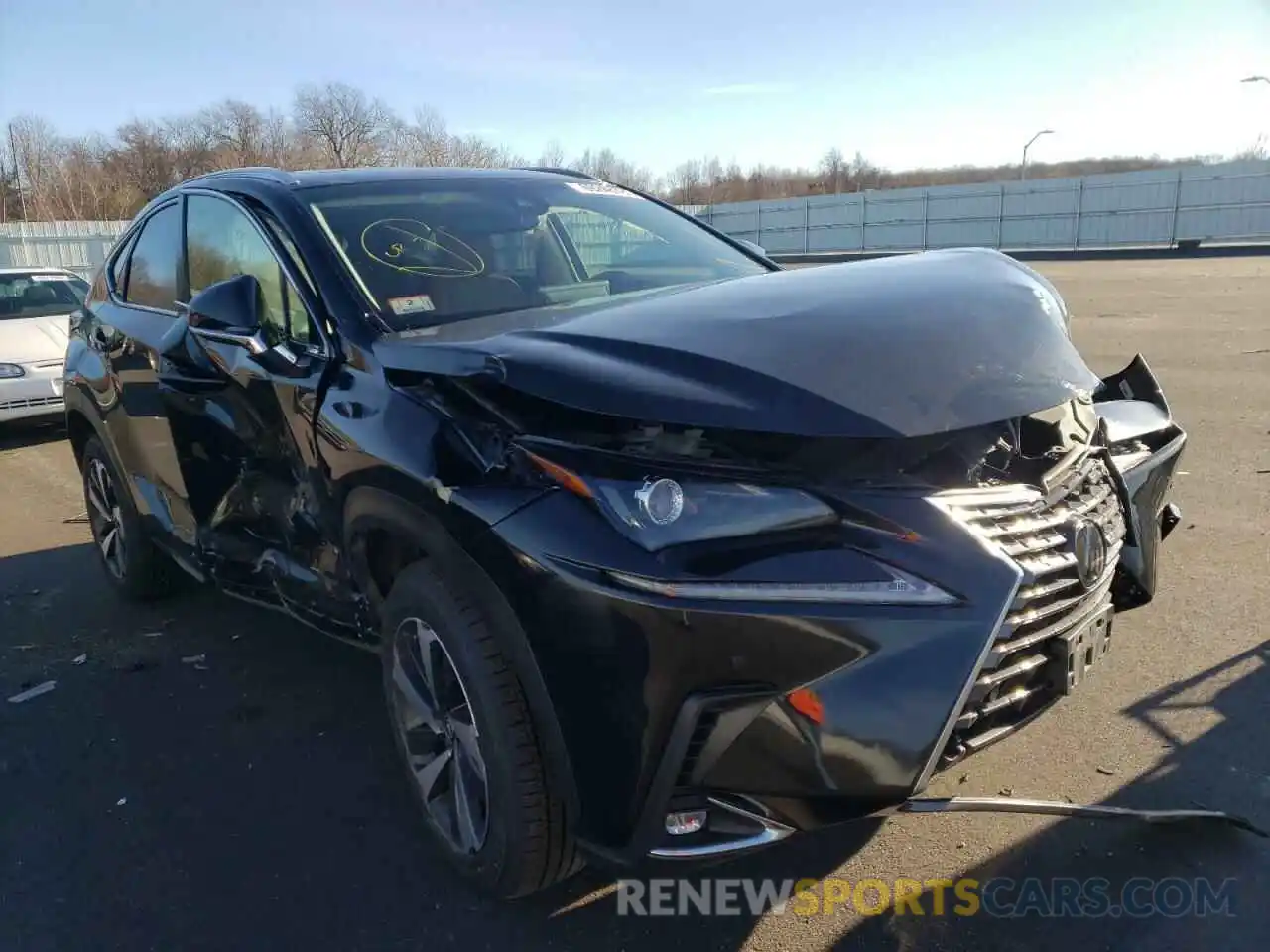 1 Photograph of a damaged car JTJBARBZXK2194577 LEXUS NX 2019