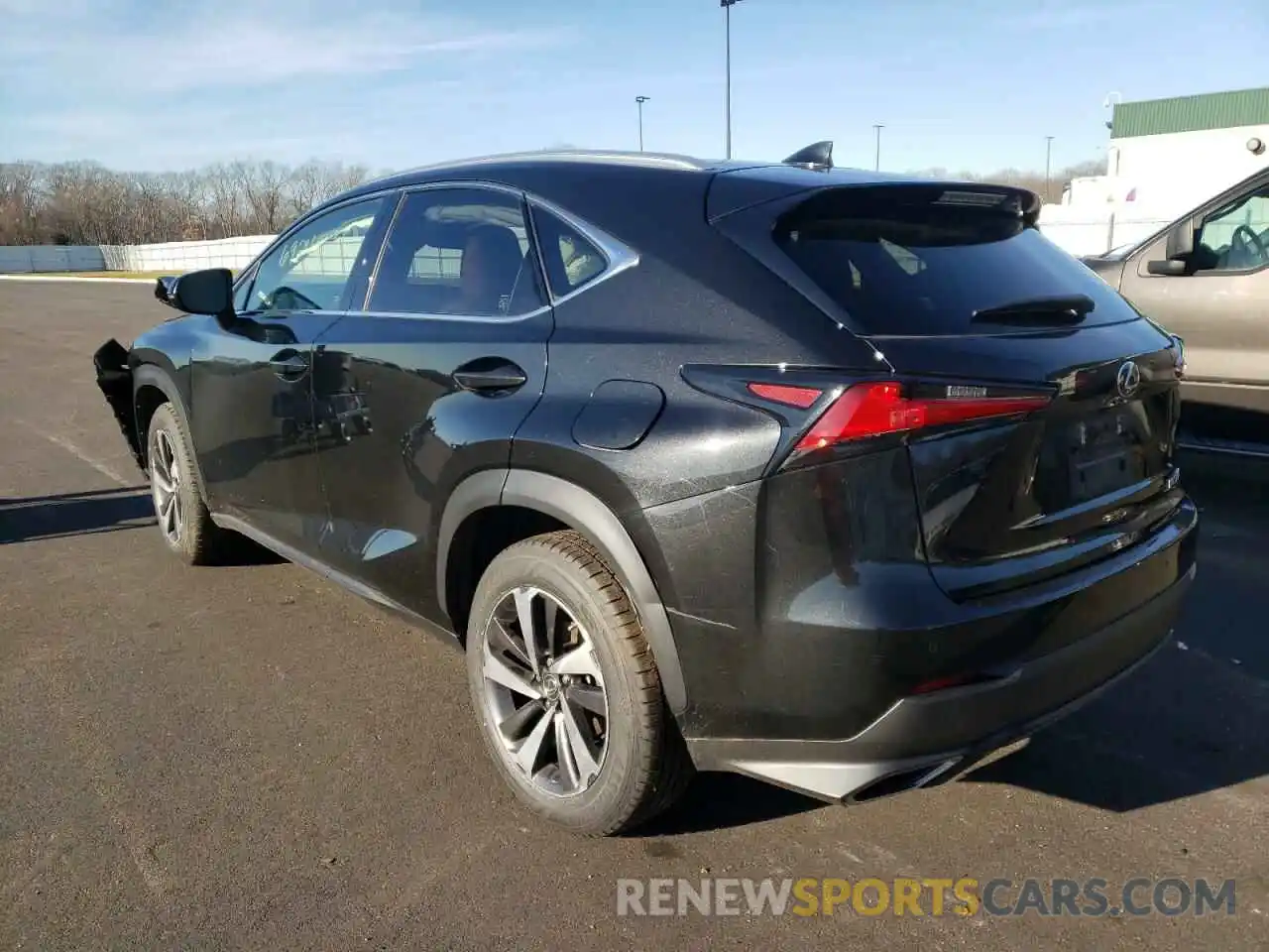 3 Фотография поврежденного автомобиля JTJBARBZXK2194577 LEXUS NX 2019