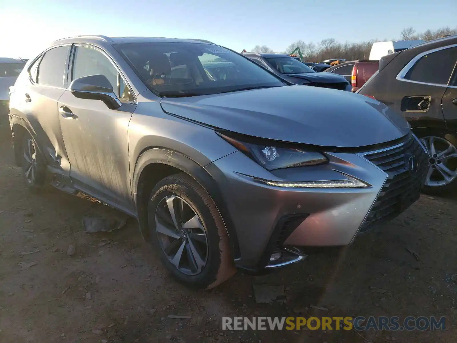 1 Photograph of a damaged car JTJBARBZXK2194837 LEXUS NX 2019