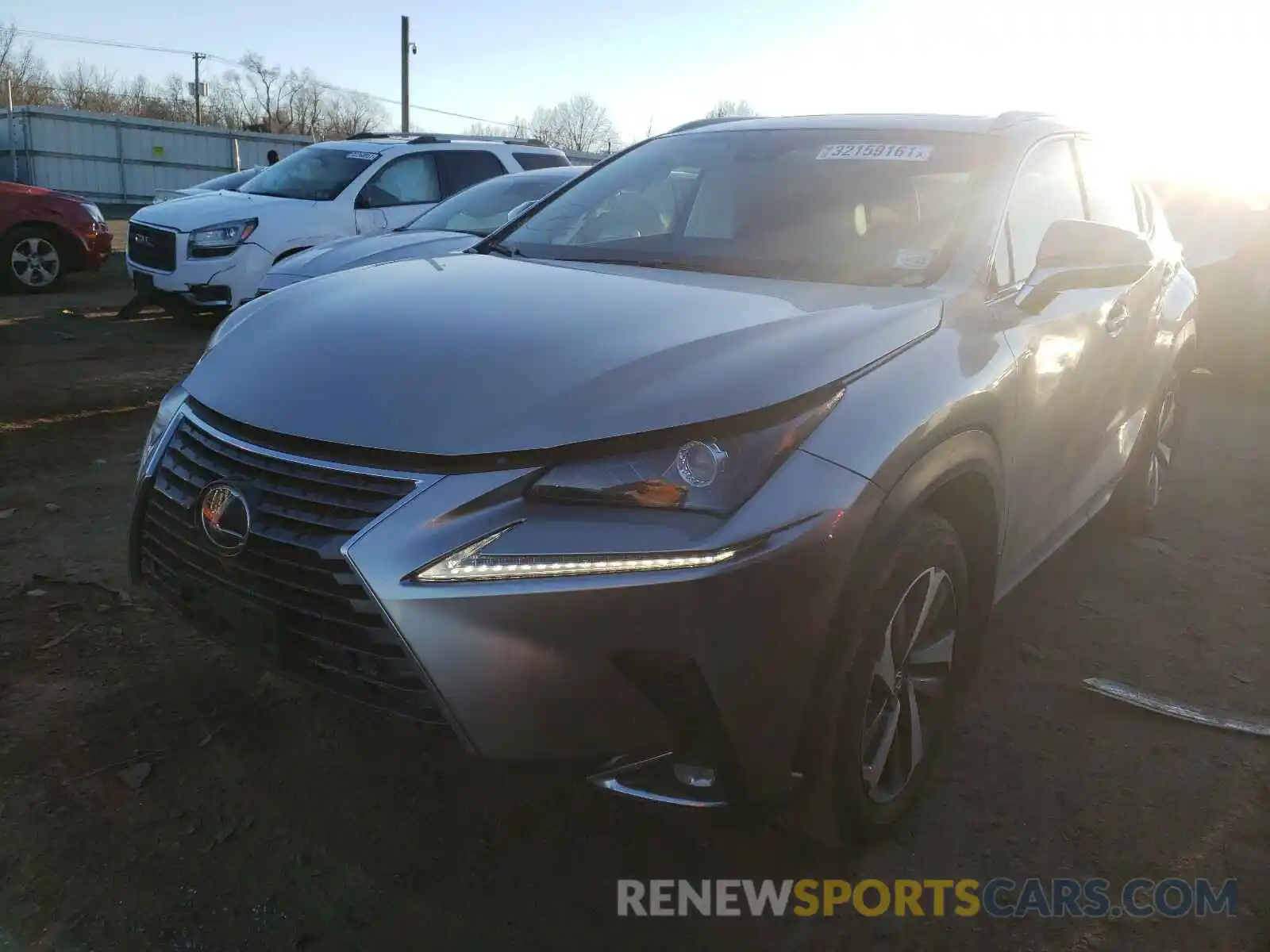 2 Photograph of a damaged car JTJBARBZXK2194837 LEXUS NX 2019