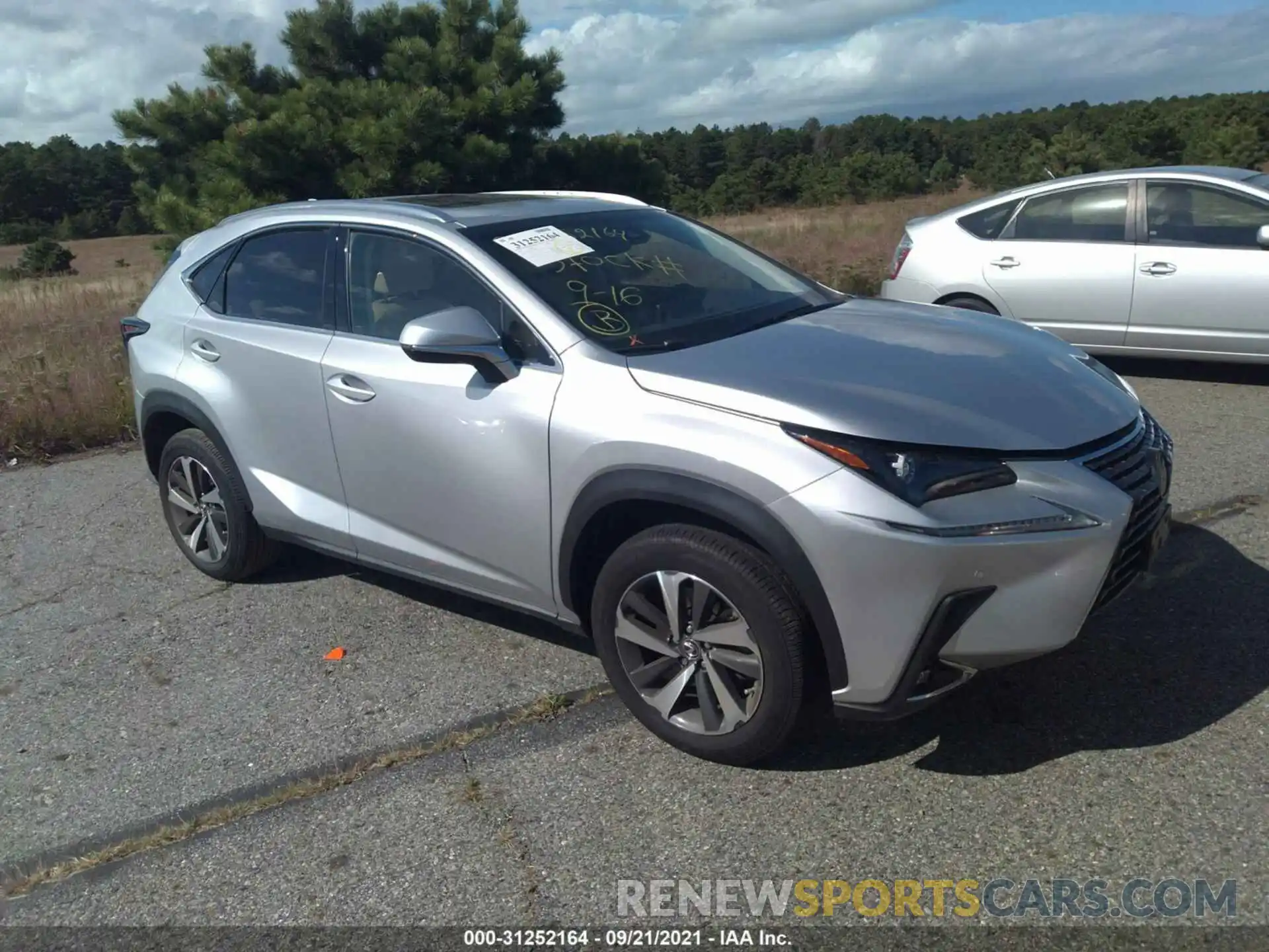 1 Photograph of a damaged car JTJBARBZXK2195065 LEXUS NX 2019