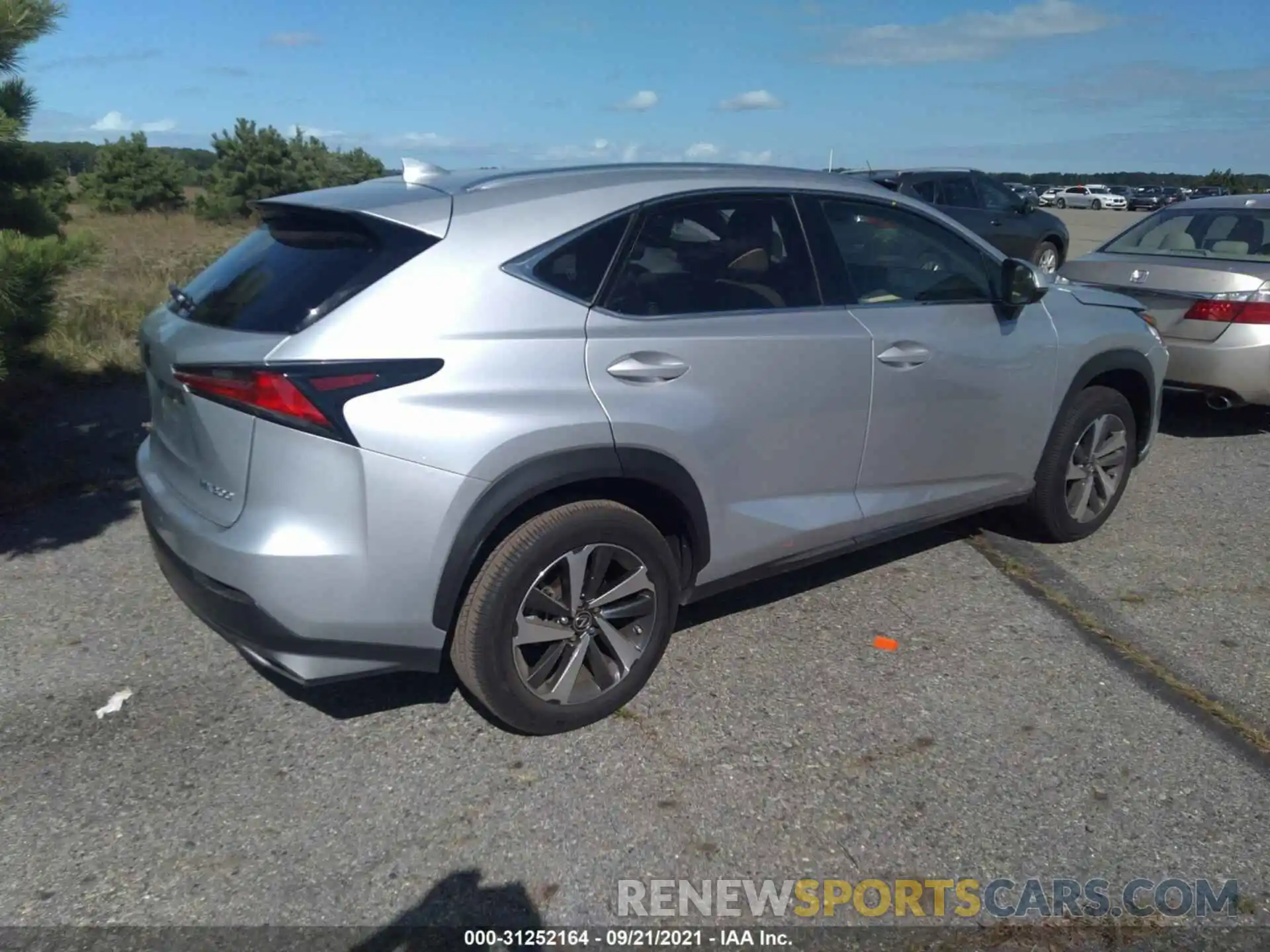 4 Фотография поврежденного автомобиля JTJBARBZXK2195065 LEXUS NX 2019