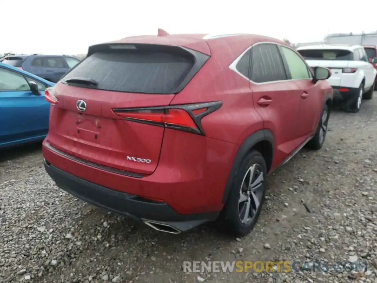 4 Фотография поврежденного автомобиля JTJBARBZXK2196765 LEXUS NX 2019