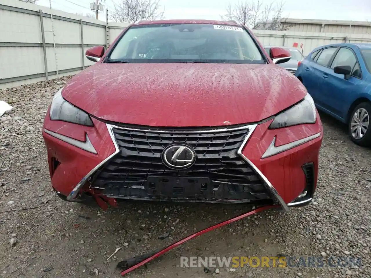 9 Фотография поврежденного автомобиля JTJBARBZXK2196765 LEXUS NX 2019