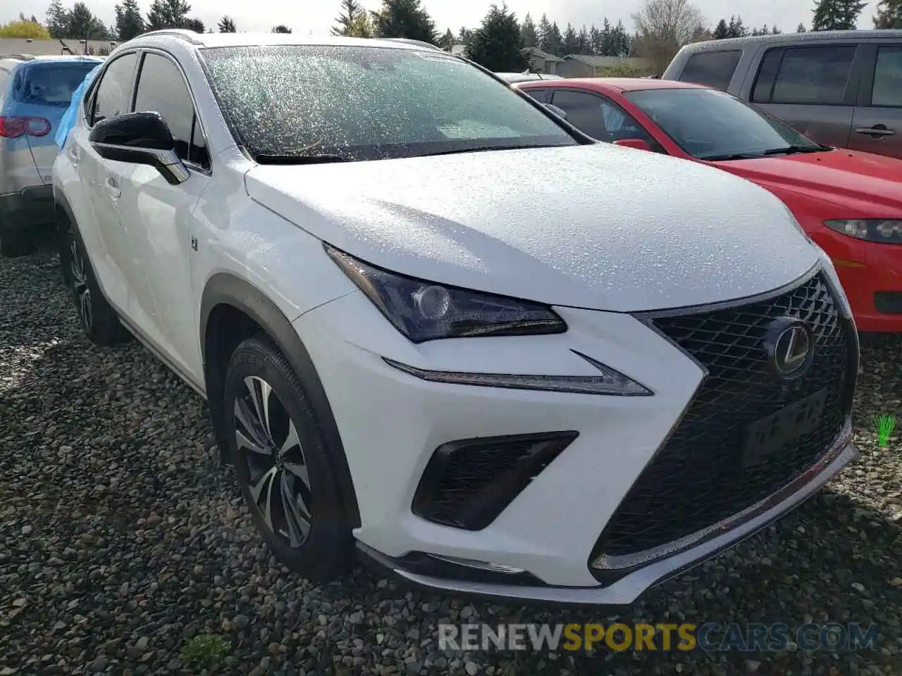 1 Photograph of a damaged car JTJBARBZXK2199214 LEXUS NX 2019