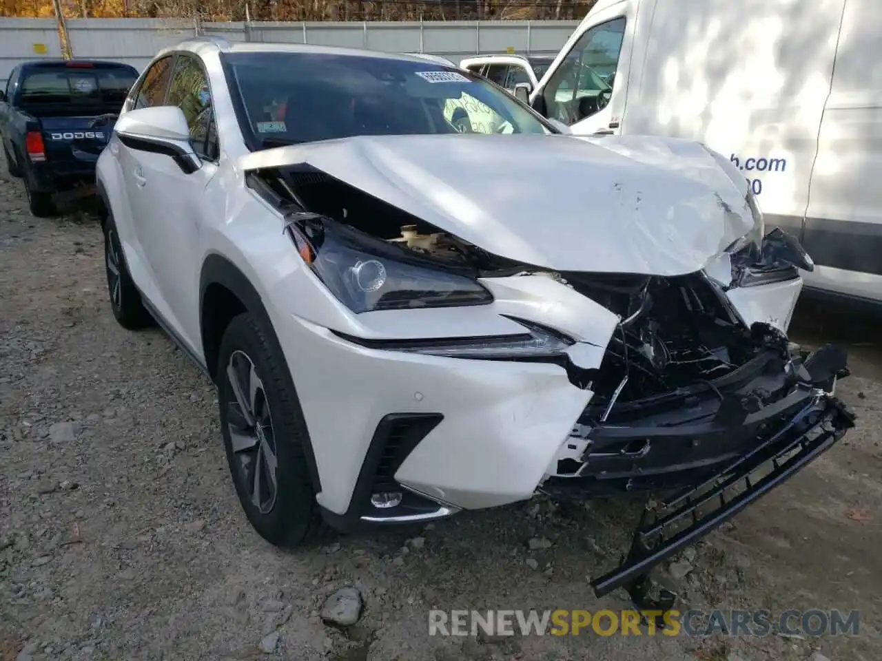 1 Photograph of a damaged car JTJBARBZXK2200667 LEXUS NX 2019