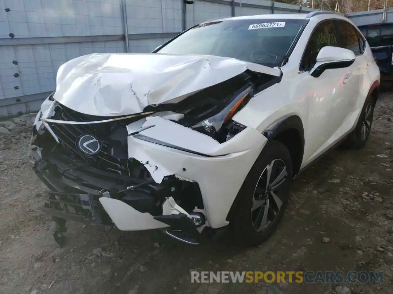 2 Photograph of a damaged car JTJBARBZXK2200667 LEXUS NX 2019