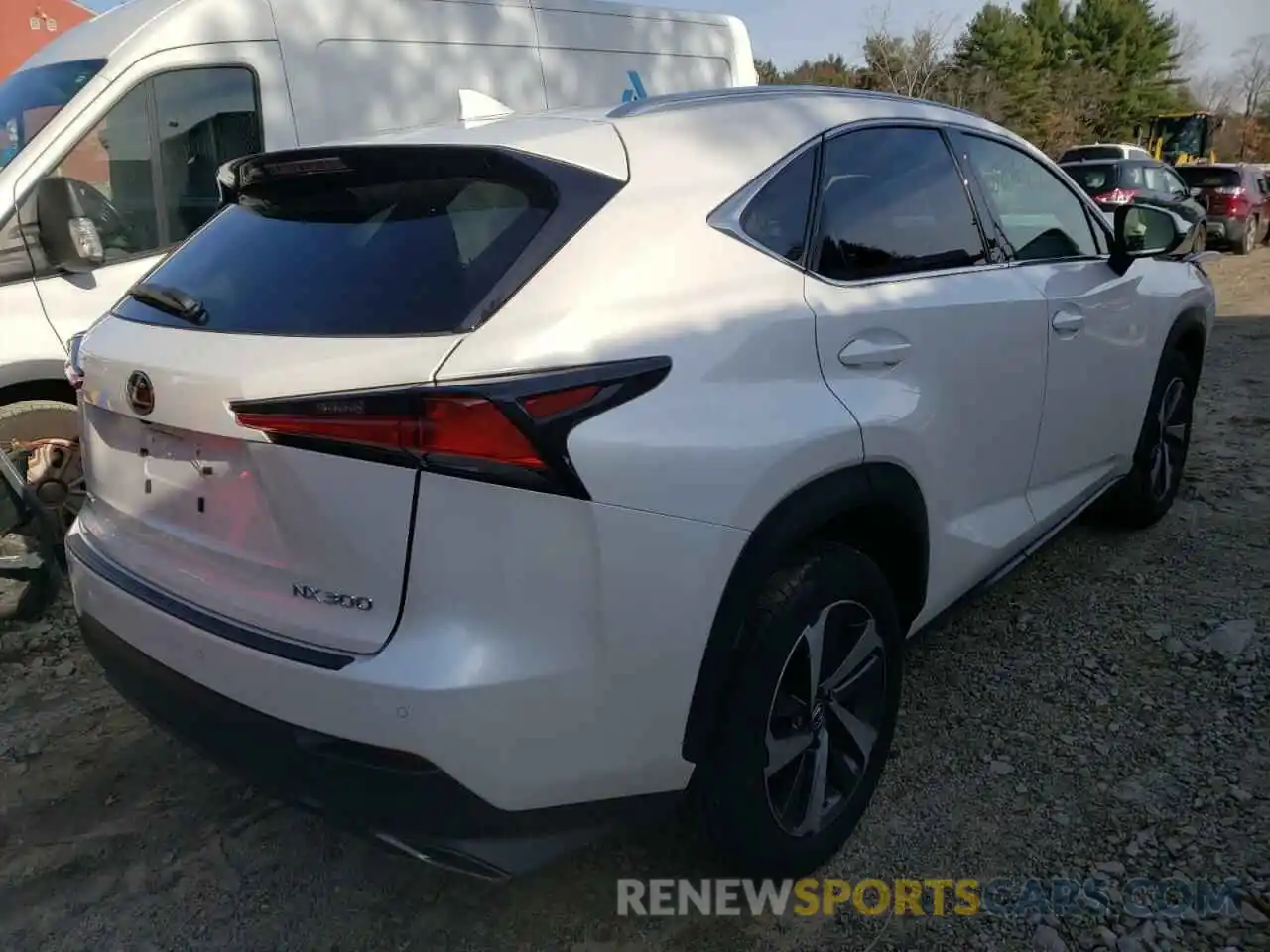 4 Photograph of a damaged car JTJBARBZXK2200667 LEXUS NX 2019