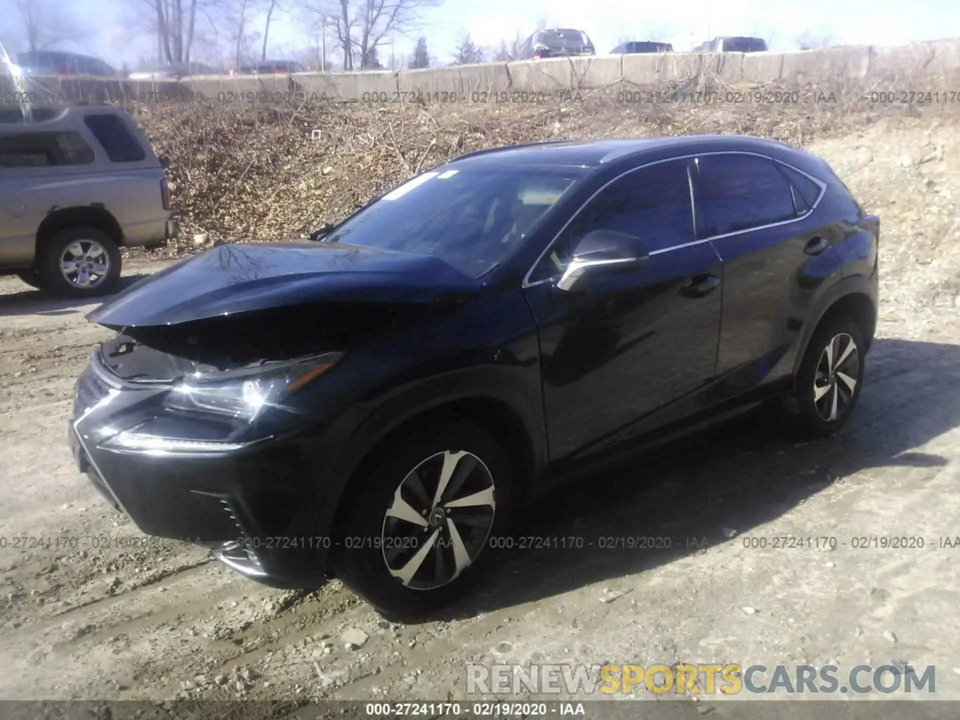 2 Фотография поврежденного автомобиля JTJBARBZXK2200717 LEXUS NX 2019