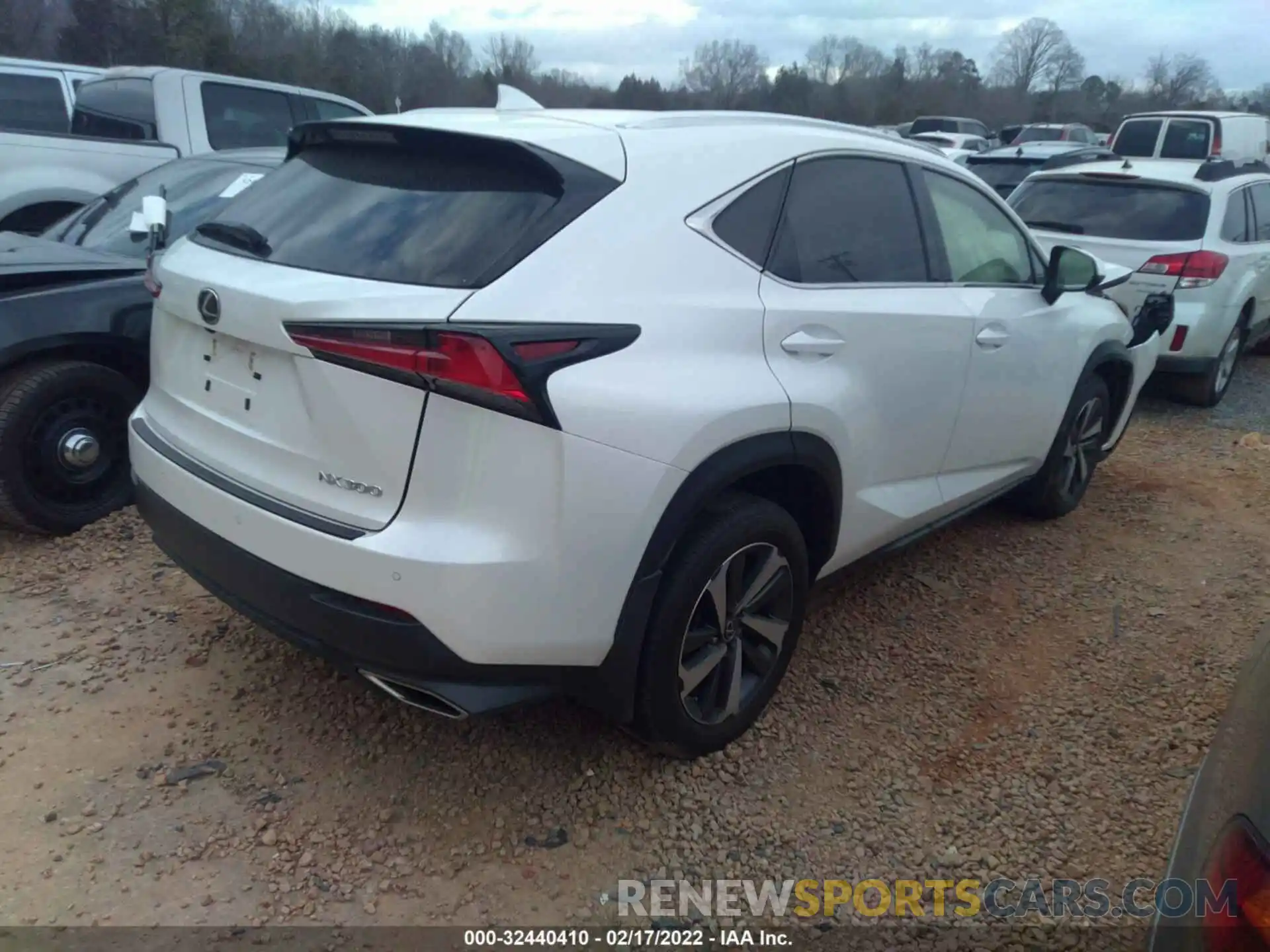 4 Фотография поврежденного автомобиля JTJBARBZXK2204069 LEXUS NX 2019