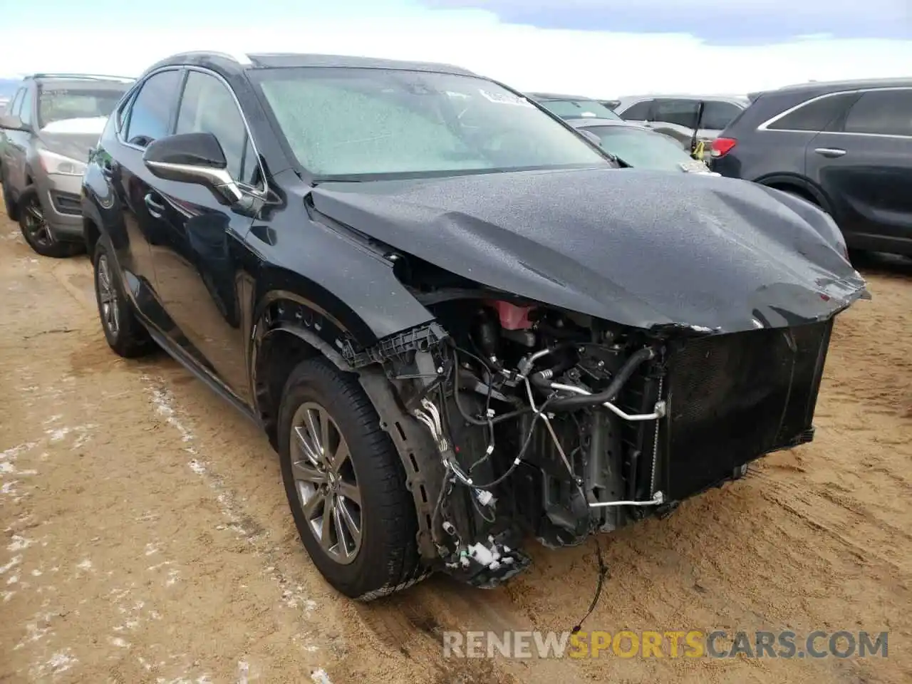 1 Photograph of a damaged car JTJBARBZXK2207246 LEXUS NX 2019