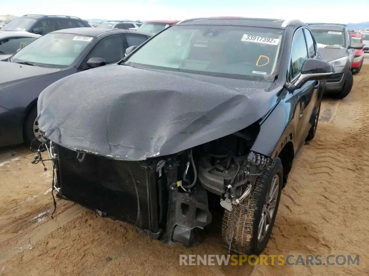 2 Photograph of a damaged car JTJBARBZXK2207246 LEXUS NX 2019