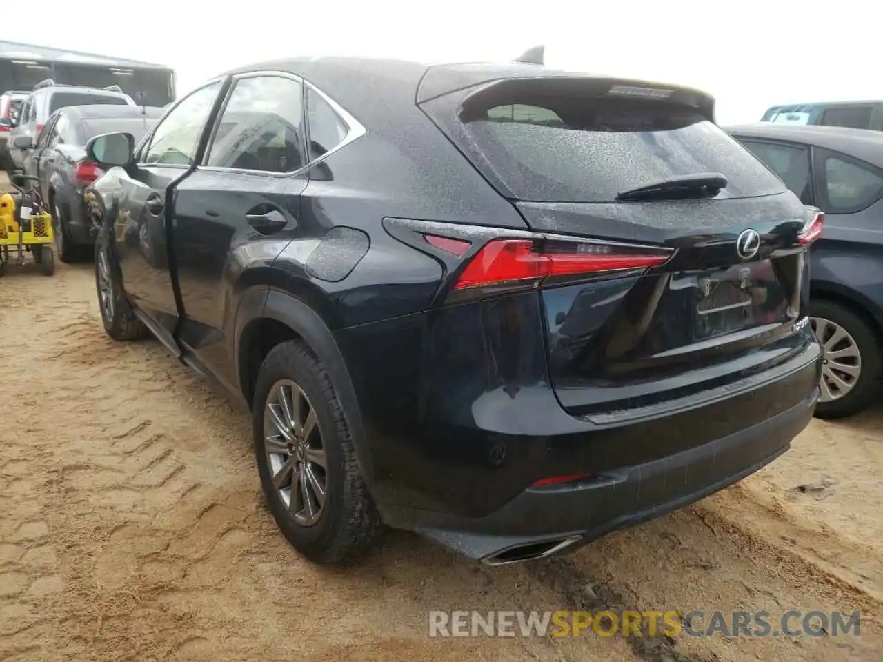 3 Фотография поврежденного автомобиля JTJBARBZXK2207246 LEXUS NX 2019