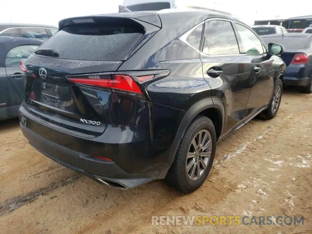 4 Фотография поврежденного автомобиля JTJBARBZXK2207246 LEXUS NX 2019