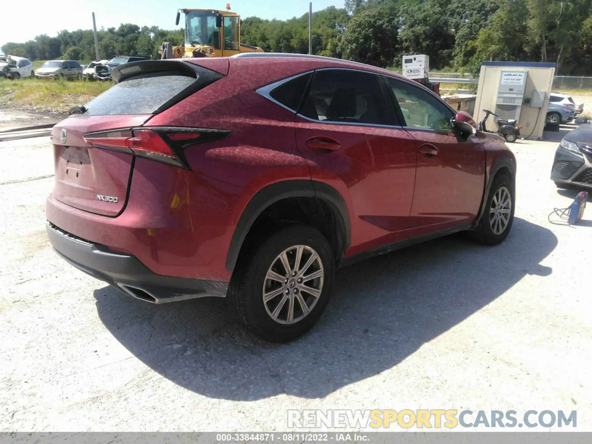 4 Photograph of a damaged car JTJBARBZXK2209112 LEXUS NX 2019