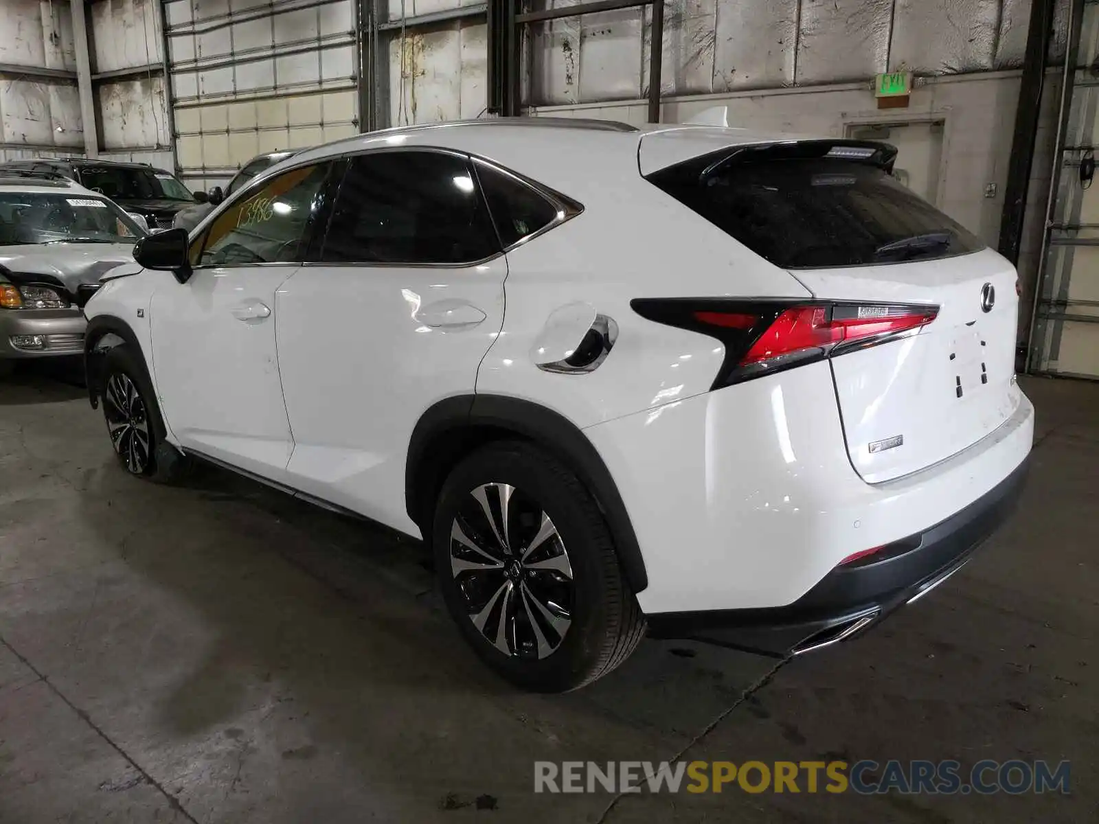 3 Фотография поврежденного автомобиля JTJBARBZXK2210423 LEXUS NX 2019