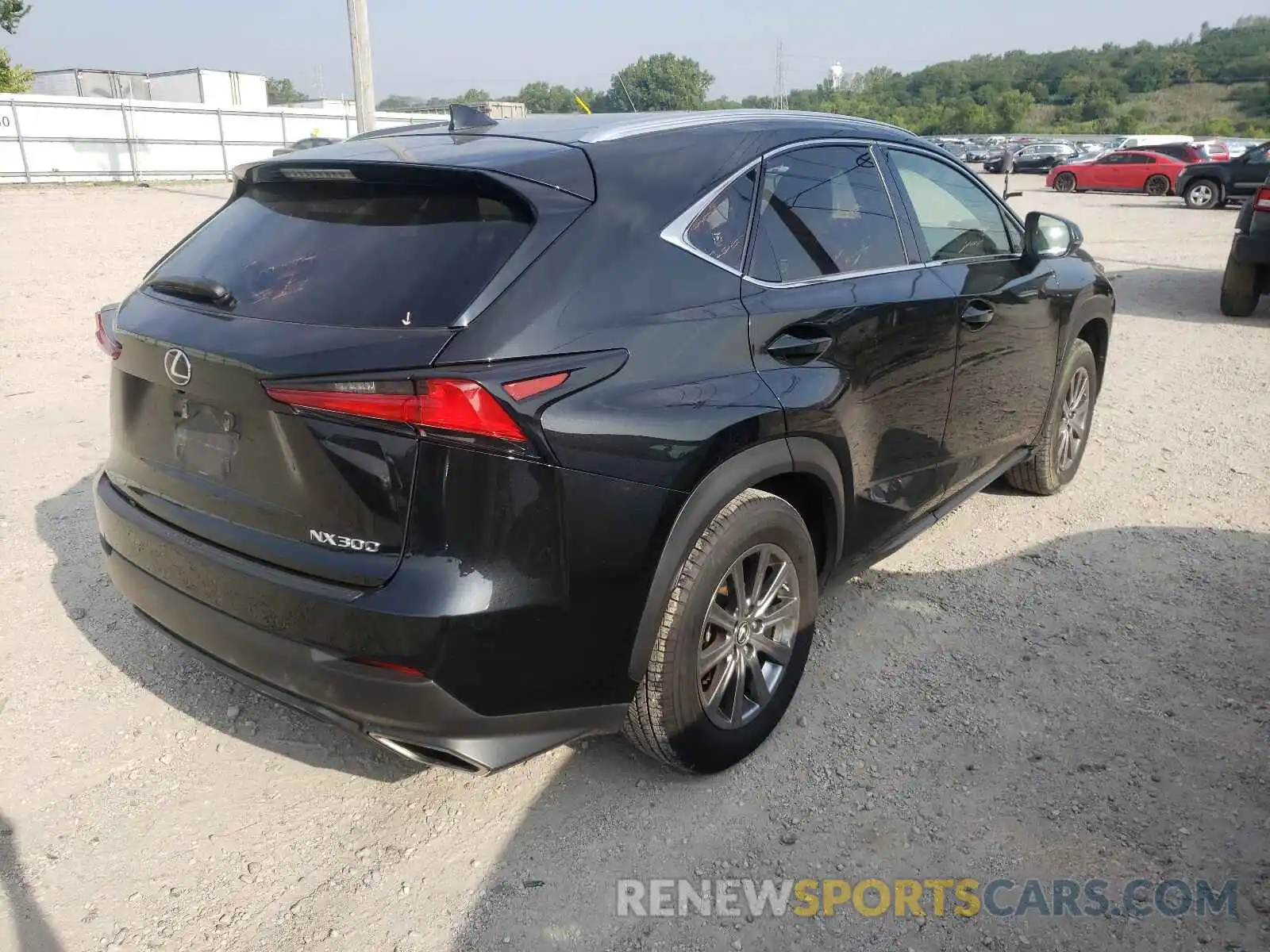 4 Фотография поврежденного автомобиля JTJBARBZXK2211460 LEXUS NX 2019