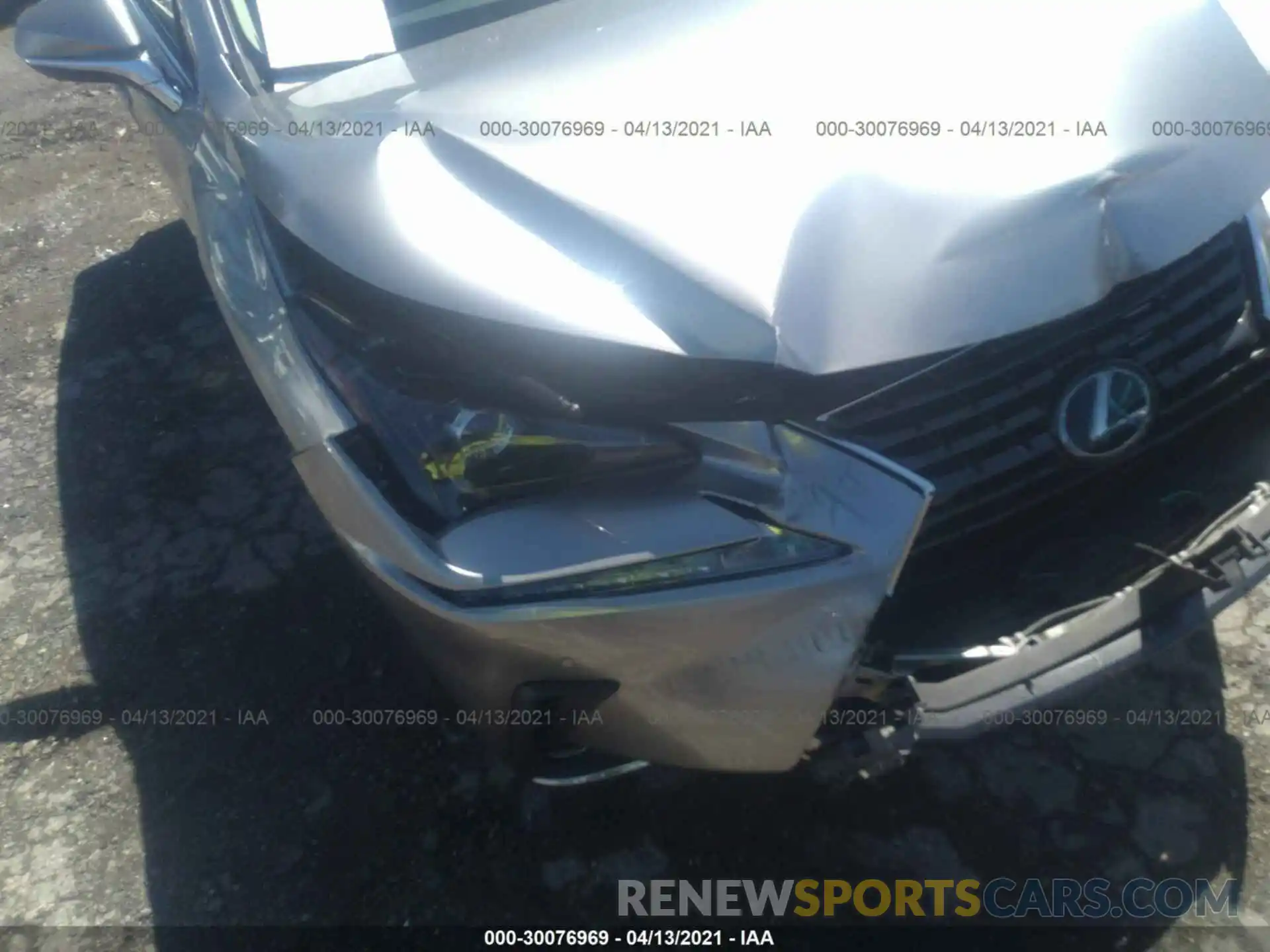 6 Photograph of a damaged car JTJBARBZXK2212236 LEXUS NX 2019