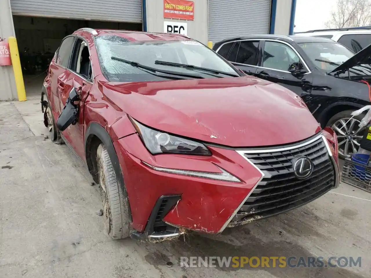 1 Photograph of a damaged car JTJBARBZXK2212284 LEXUS NX 2019