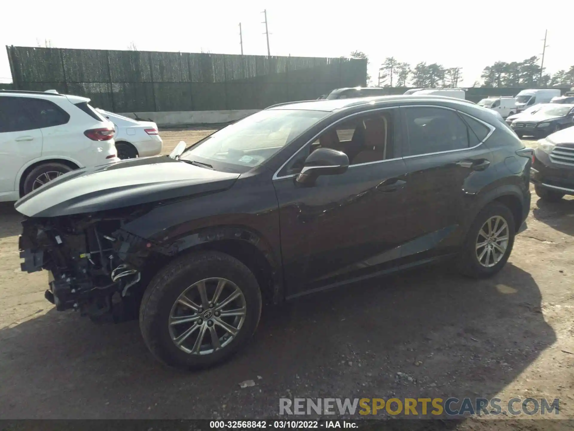 2 Фотография поврежденного автомобиля JTJBARBZXK2212690 LEXUS NX 2019