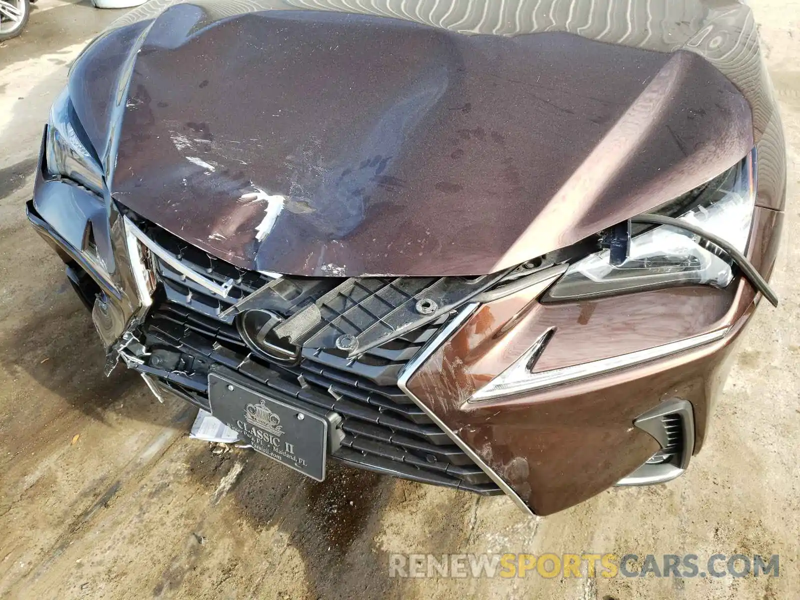 9 Photograph of a damaged car JTJBARBZXK2214309 LEXUS NX 2019