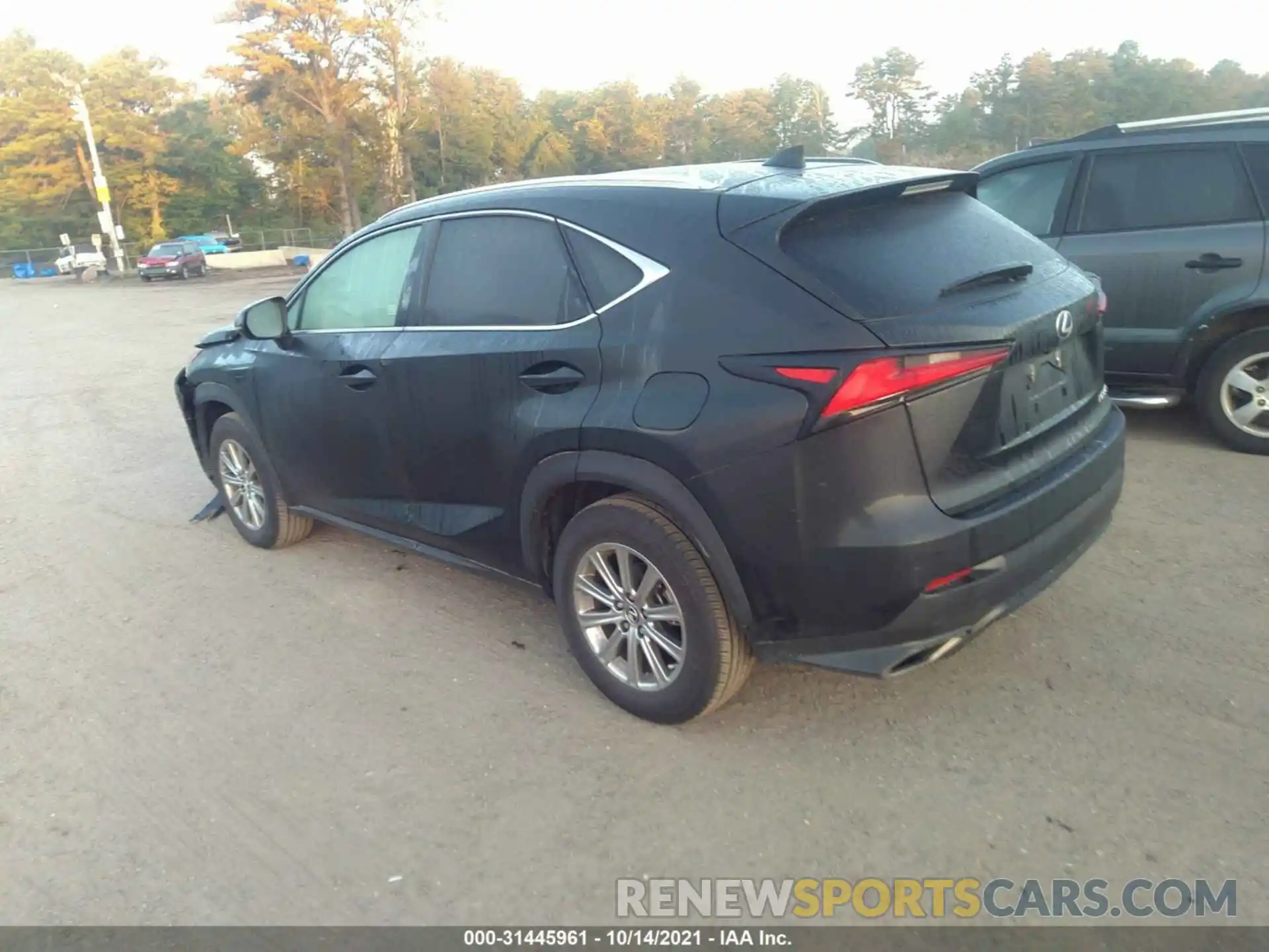 3 Фотография поврежденного автомобиля JTJBARBZXK2214407 LEXUS NX 2019