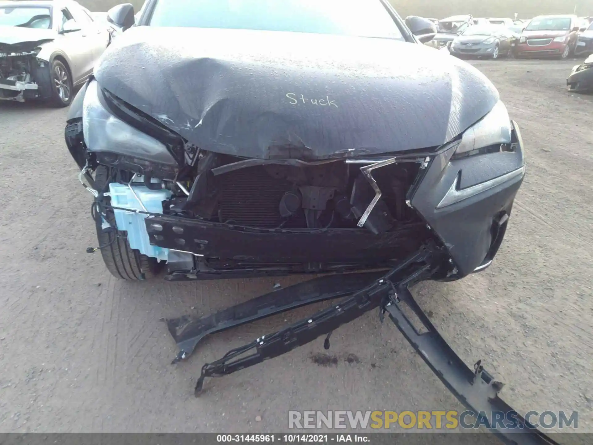 6 Photograph of a damaged car JTJBARBZXK2214407 LEXUS NX 2019