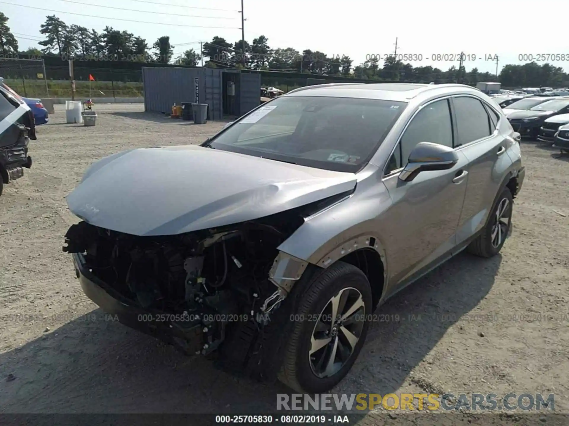 10 Photograph of a damaged car JTJBARBZXK2217355 LEXUS NX 2019