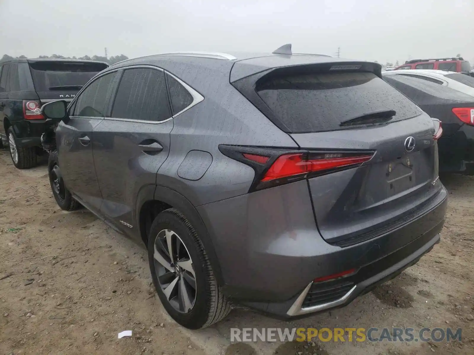 3 Фотография поврежденного автомобиля JTJBJRBZ0K2098201 LEXUS NX 2019